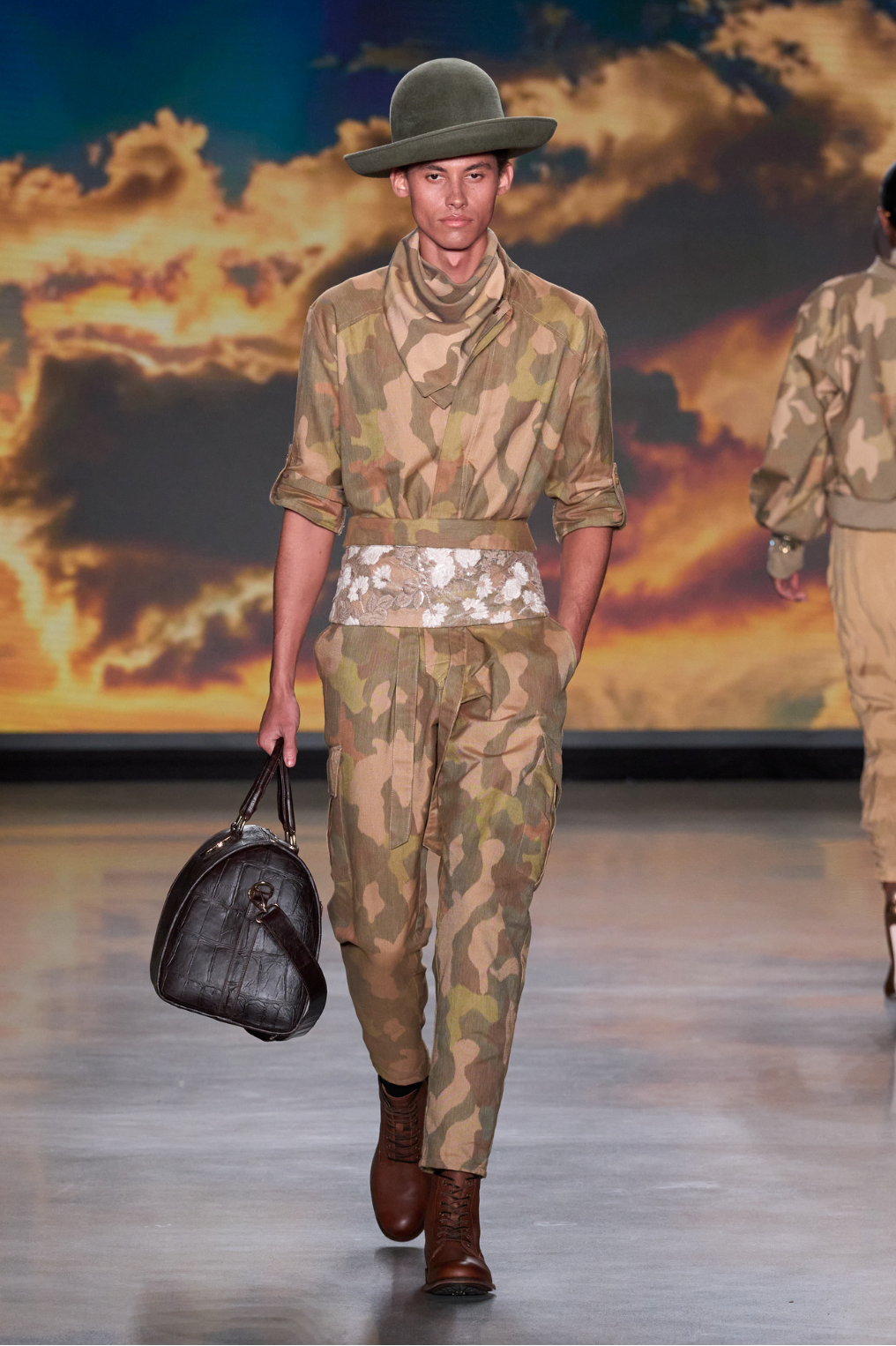 Camo Cargo Jumpsuit