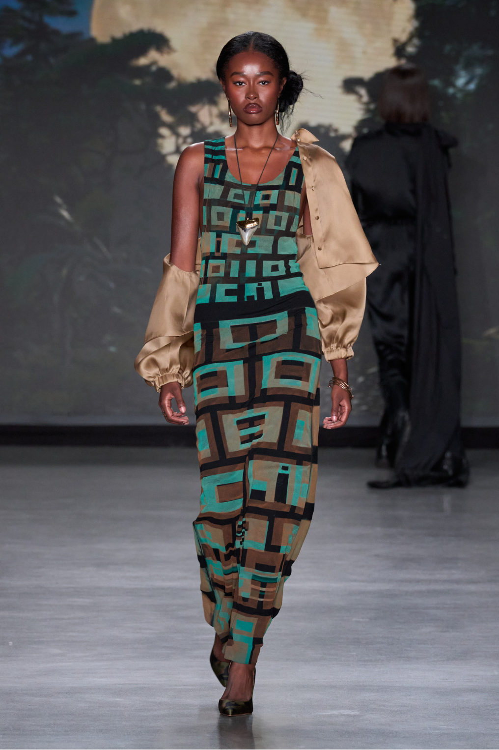 Geo Tribe Tank Dress
