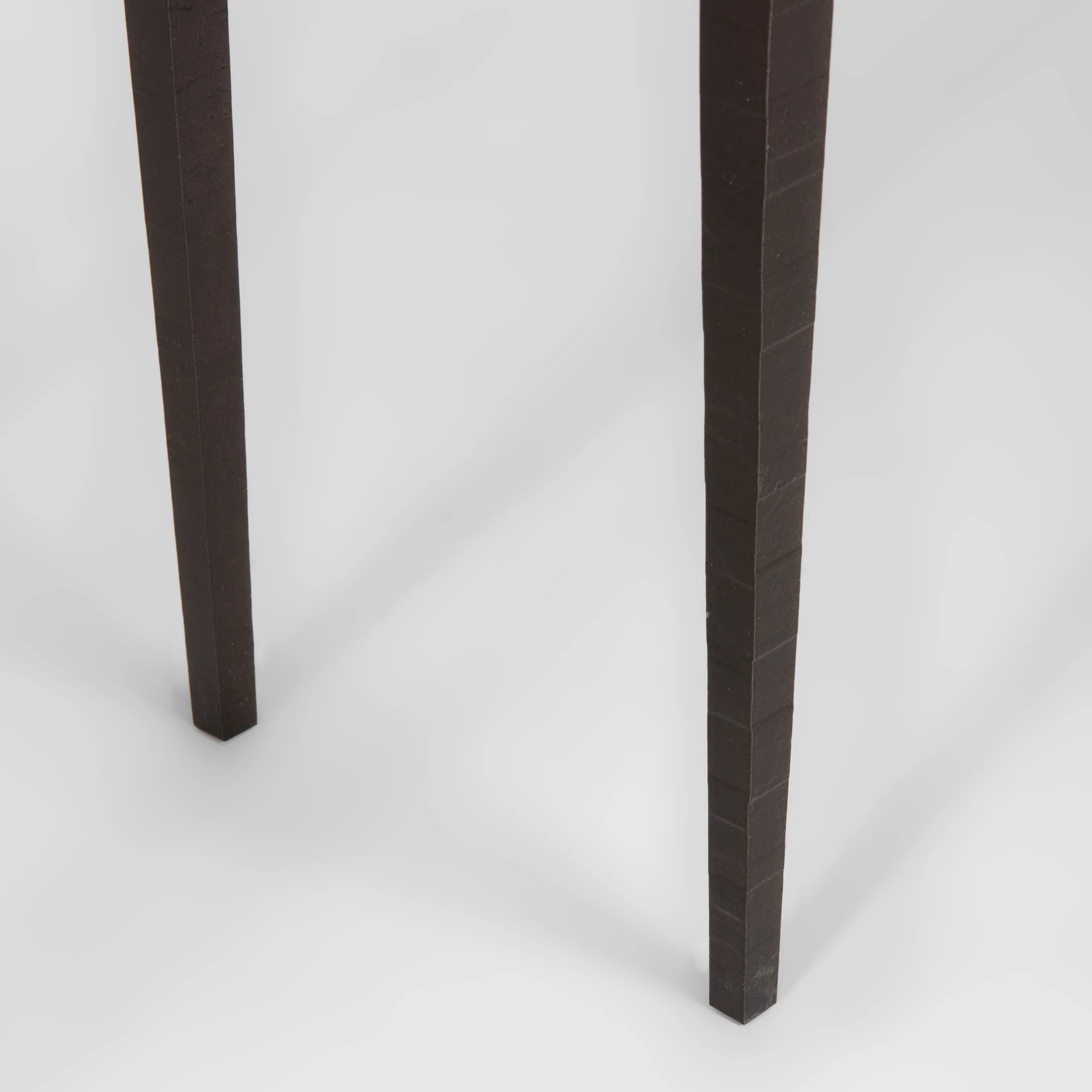 The smallest console table in the Wick Collection, the Wick 30" Console features a 1.5" thick, solid Vermont maple wood top. The maple wood top fits securely, filling the console's narrow steel frame from edge-to-edge.