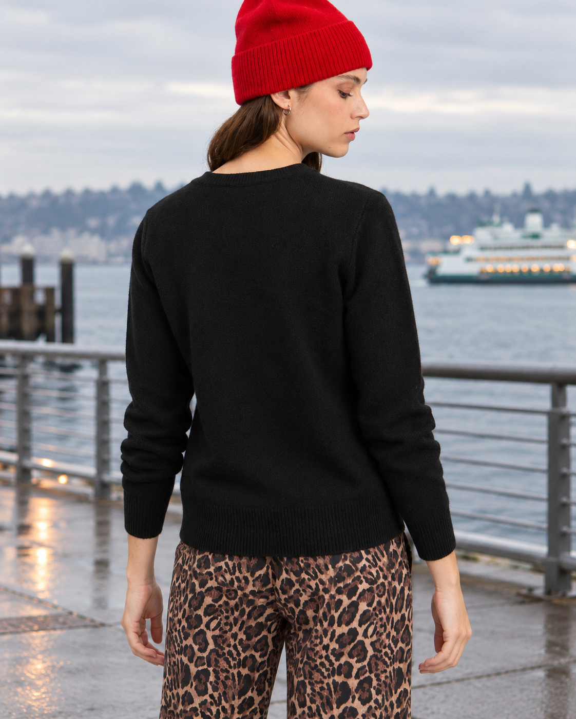 Faux Twin Set Cardigan