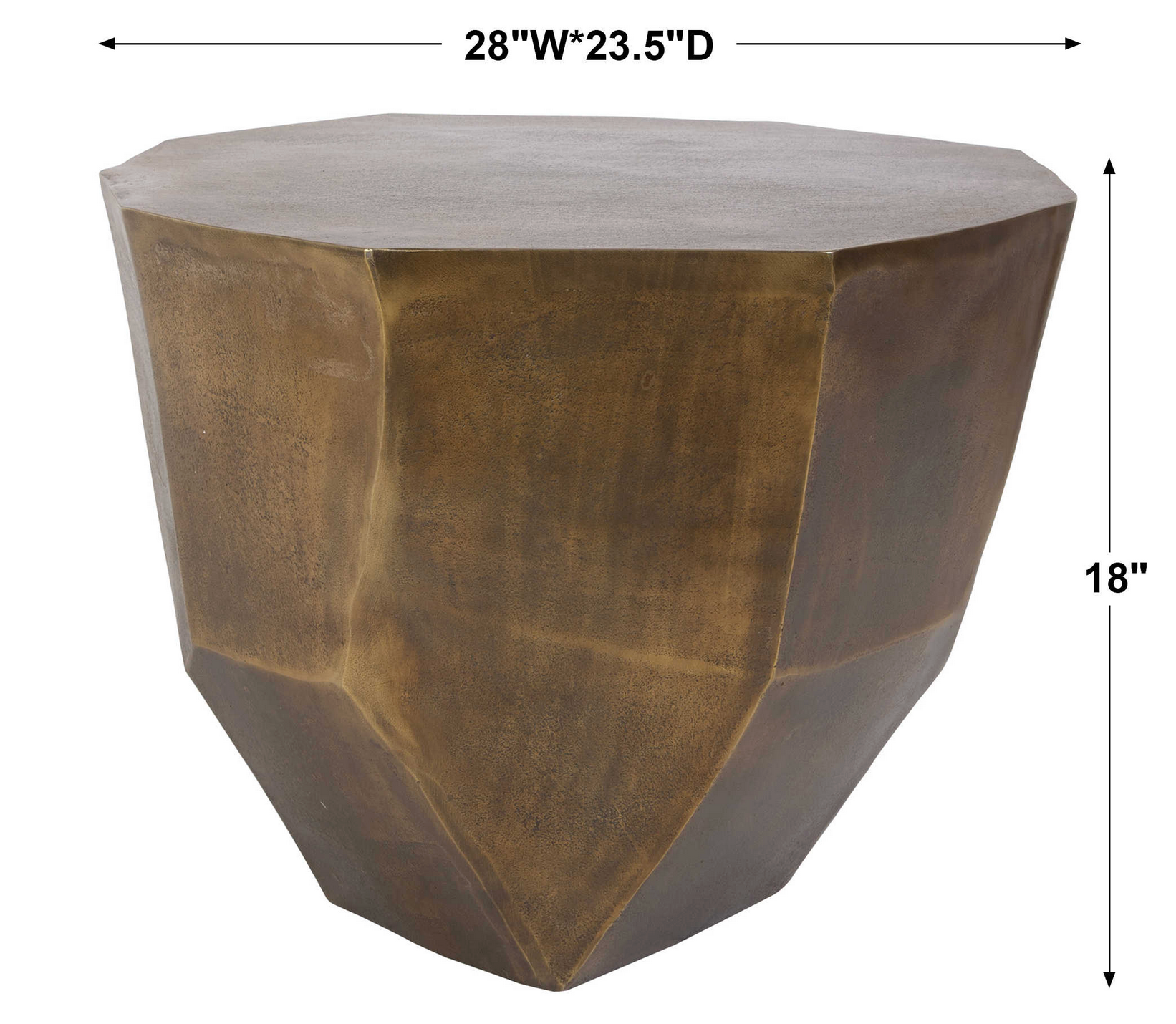 Medium table dimensions.