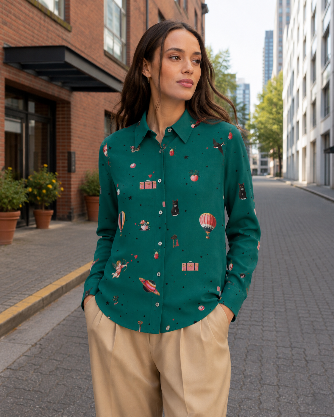 Green Cupid Shirt