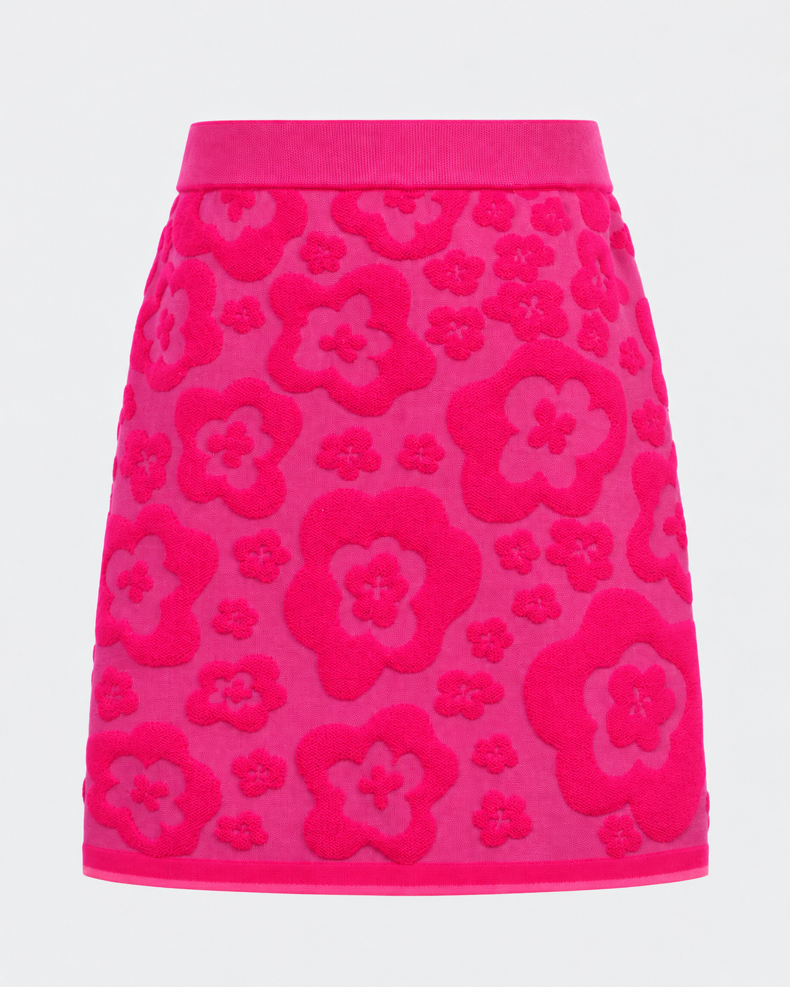 Bloom Relief Knit Skirt