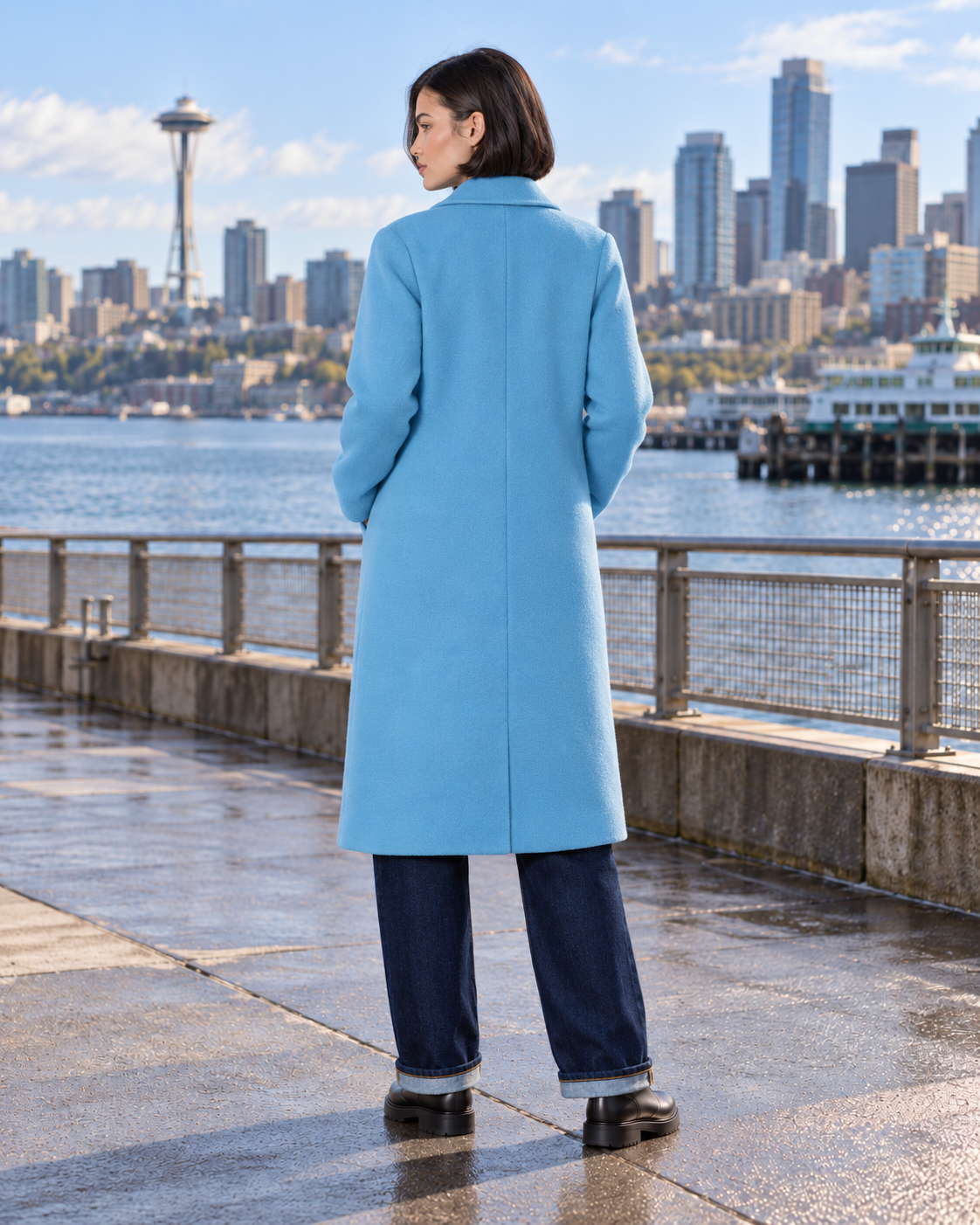 Merino Wool Felt Coat