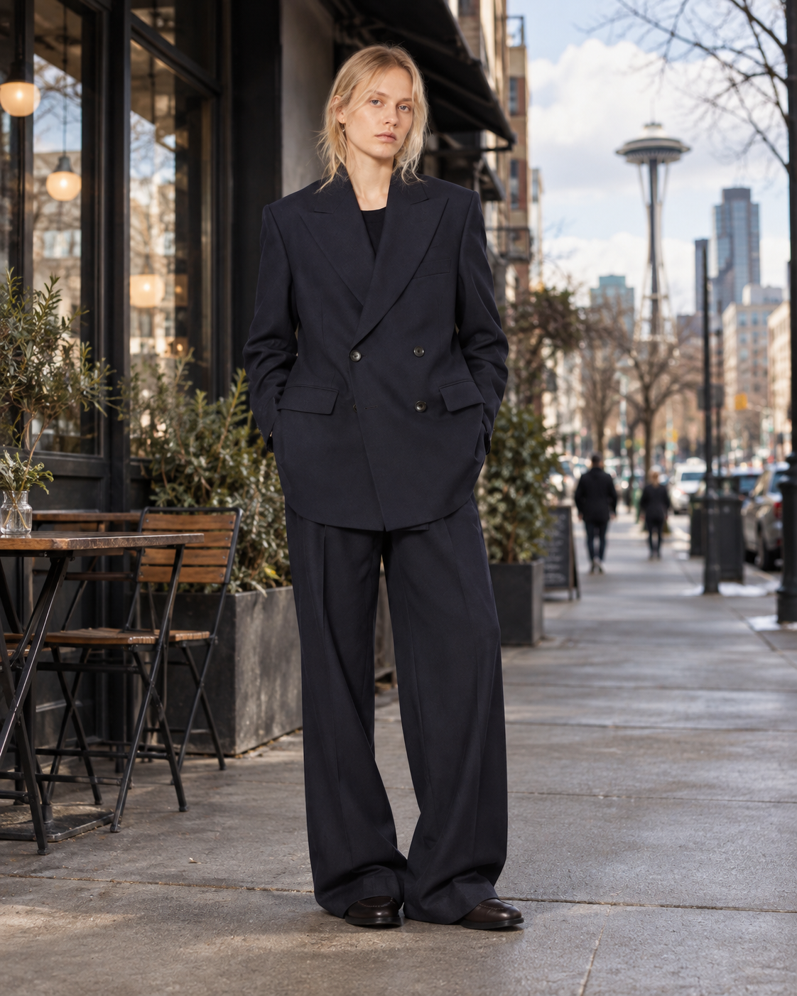 Nirina Jacket Italian Wool Twill