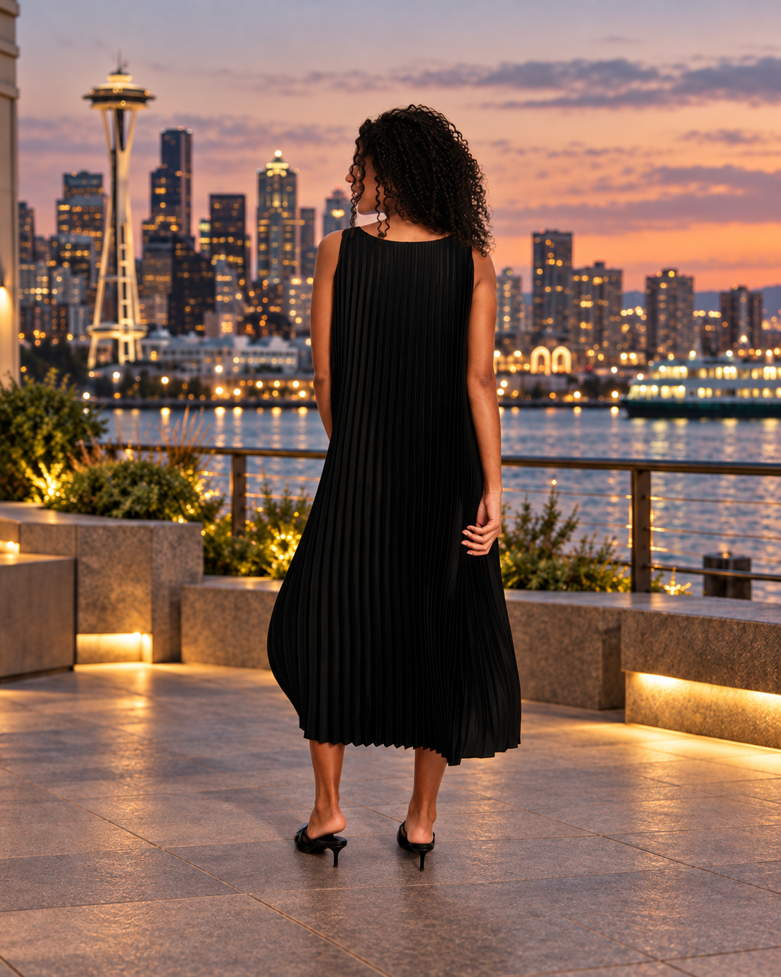 Zuko Pleated Dress