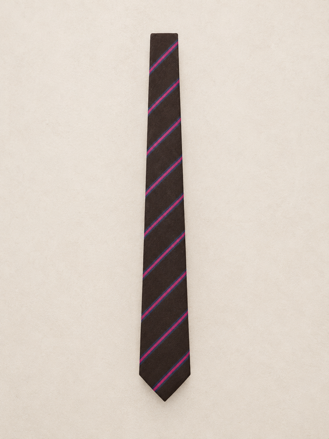 Wool Striped Tie