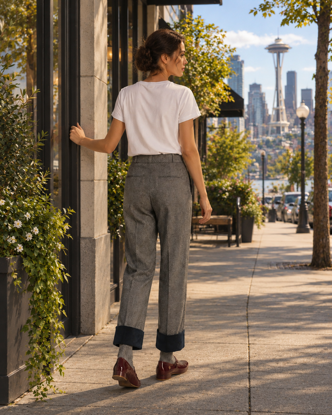 Marl Pants