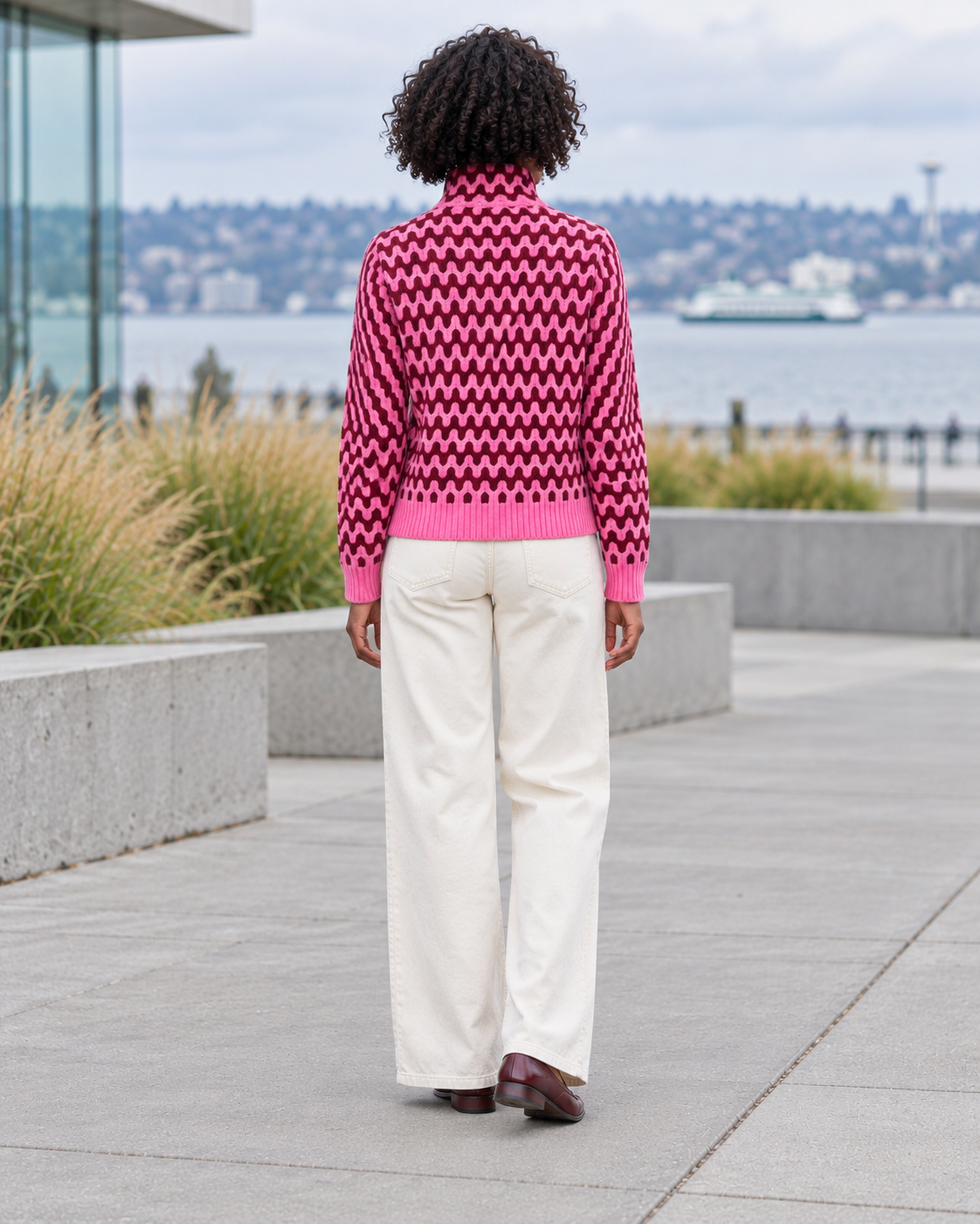 Rhythmic Knit Jacket
