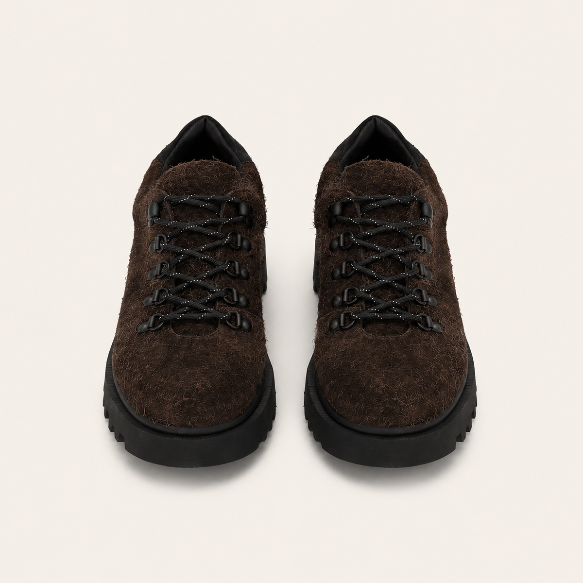 Hairy Suede Hiking Boot