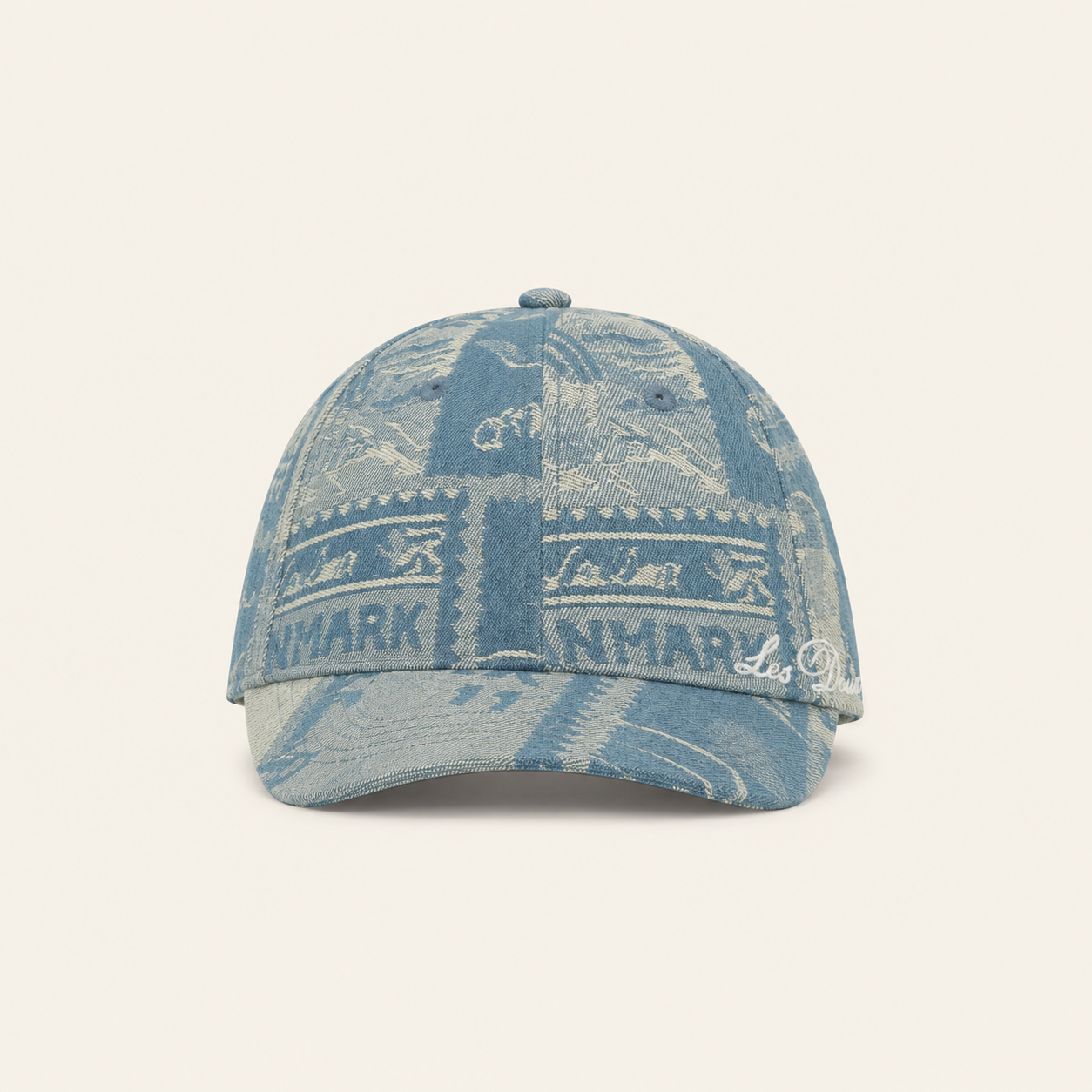 Stamp Denim Baseball Cap - Denim Blue