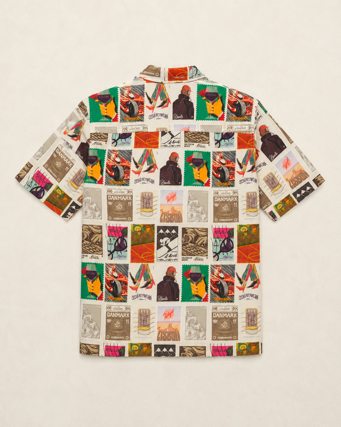 Stamp AOP SS Shirt - Multicolor