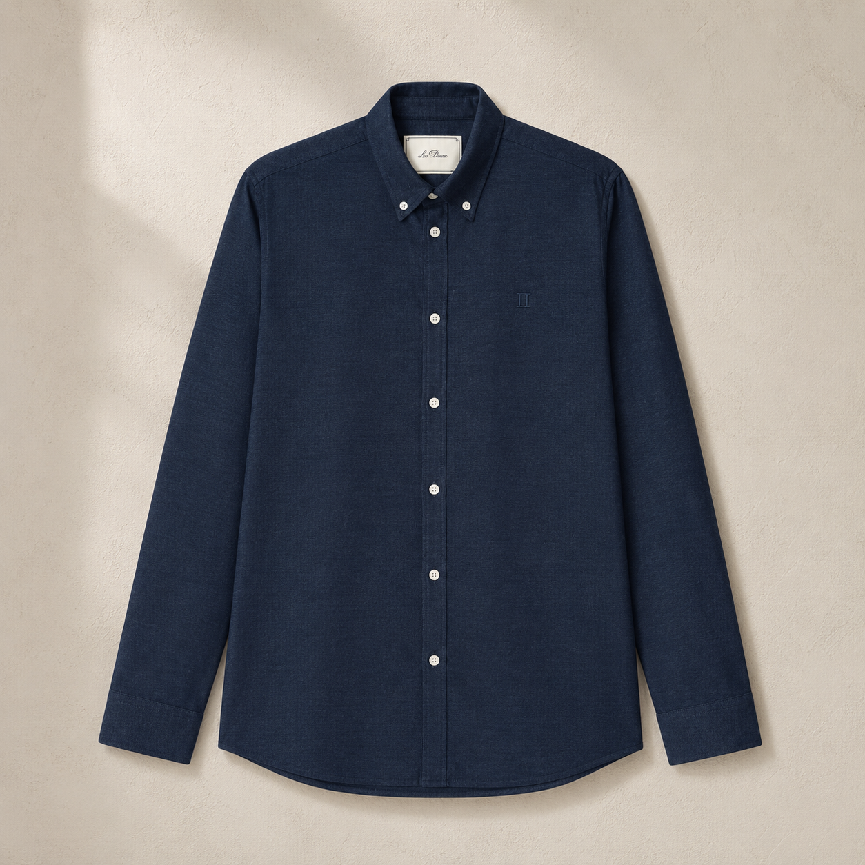 Soft Flannel Shirt - Dark Navy Blue