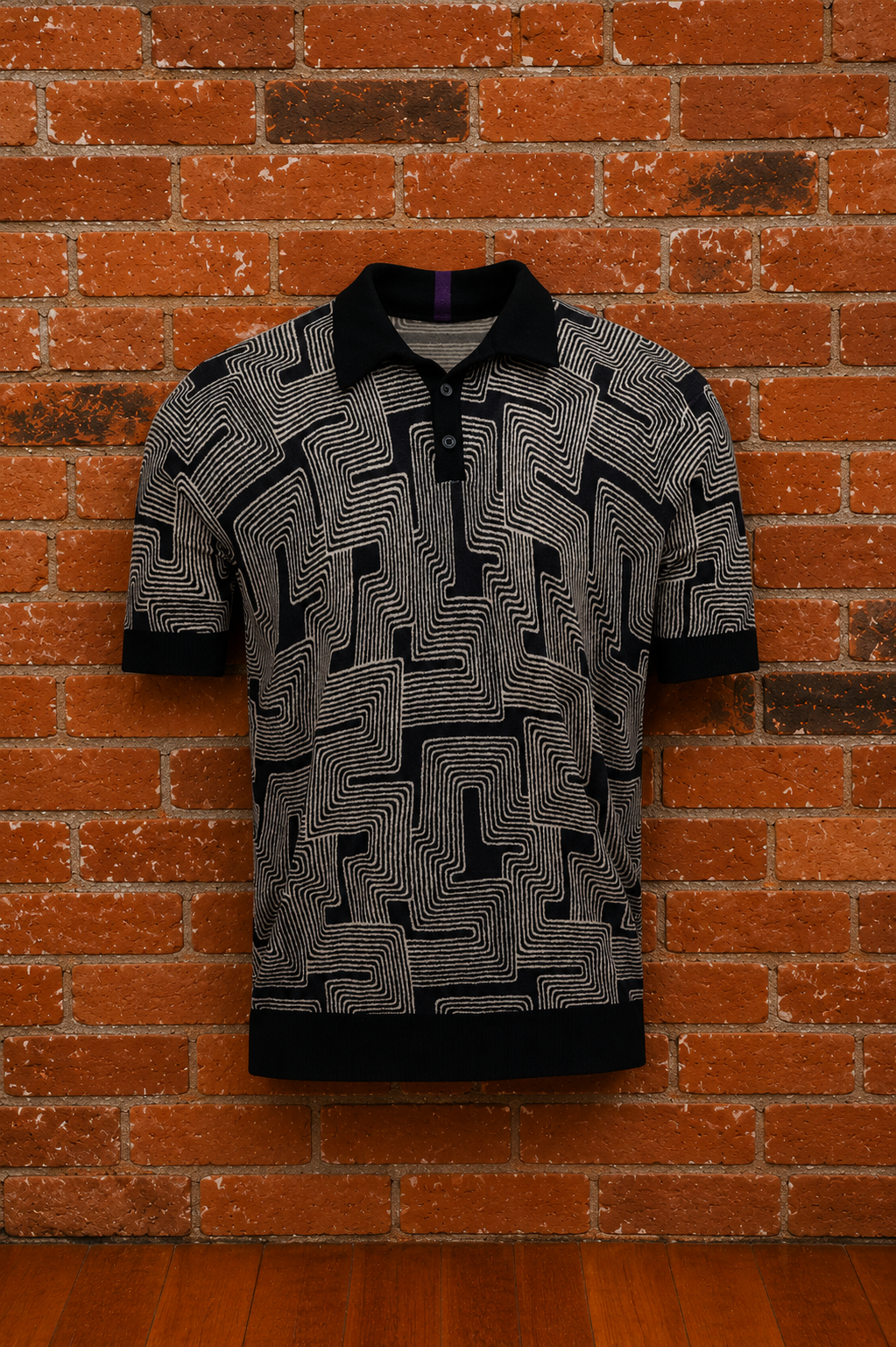 Inter Twine Merino Silk Blend Polo