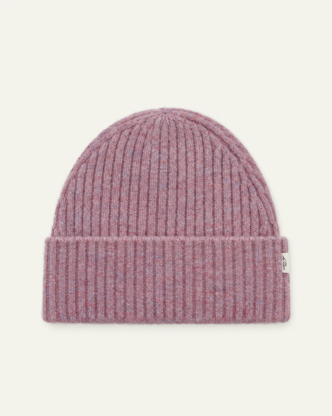Rose Ribbed Beanie
