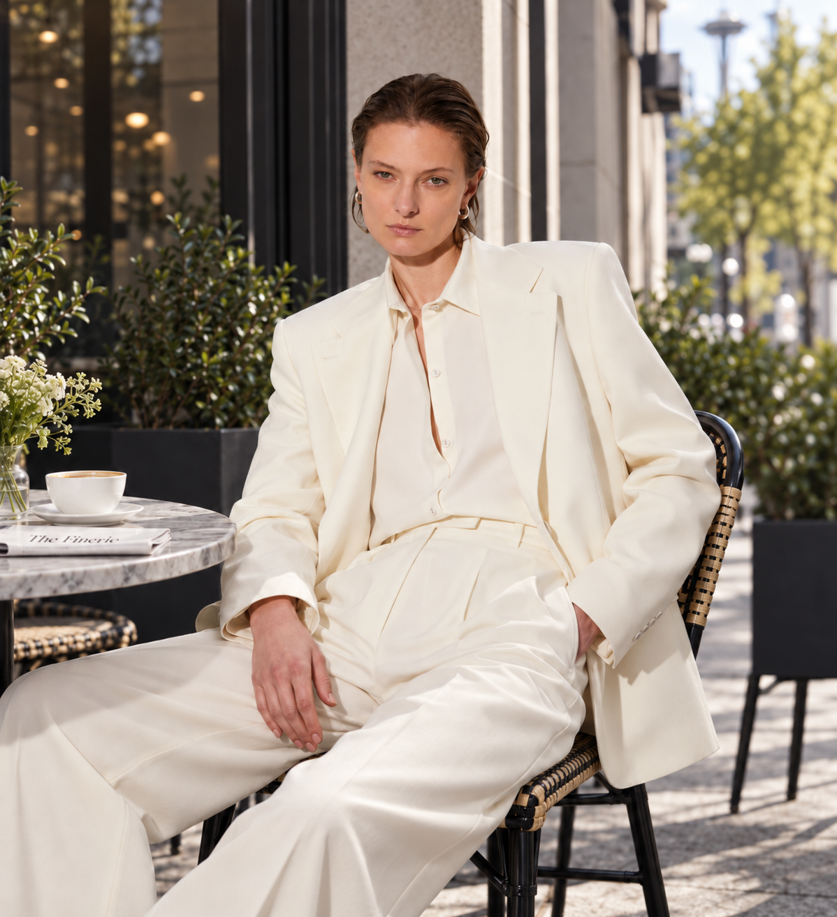 Nisy Blazer Italian Wool Twill