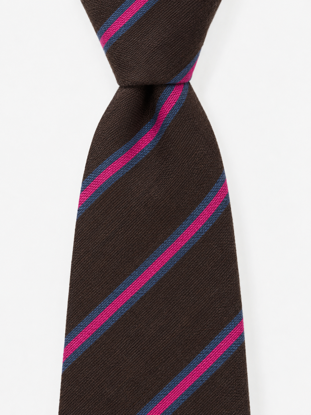 Wool Striped Tie