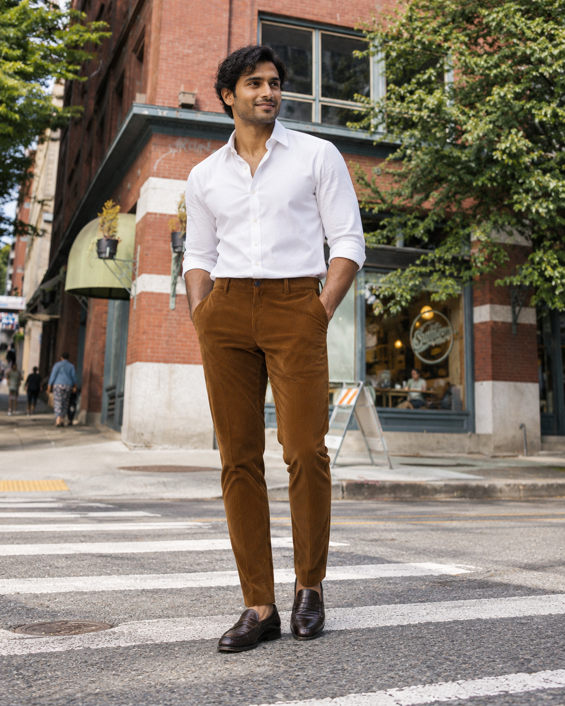 Corduroy Ribbed Trouser