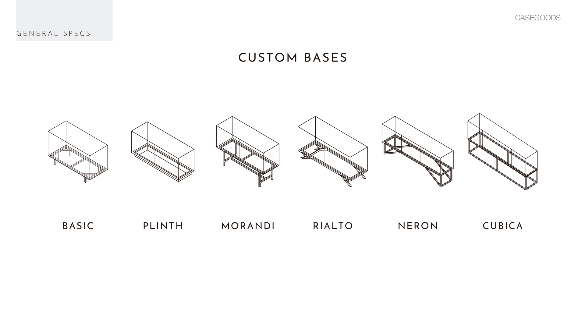 Custom bases.