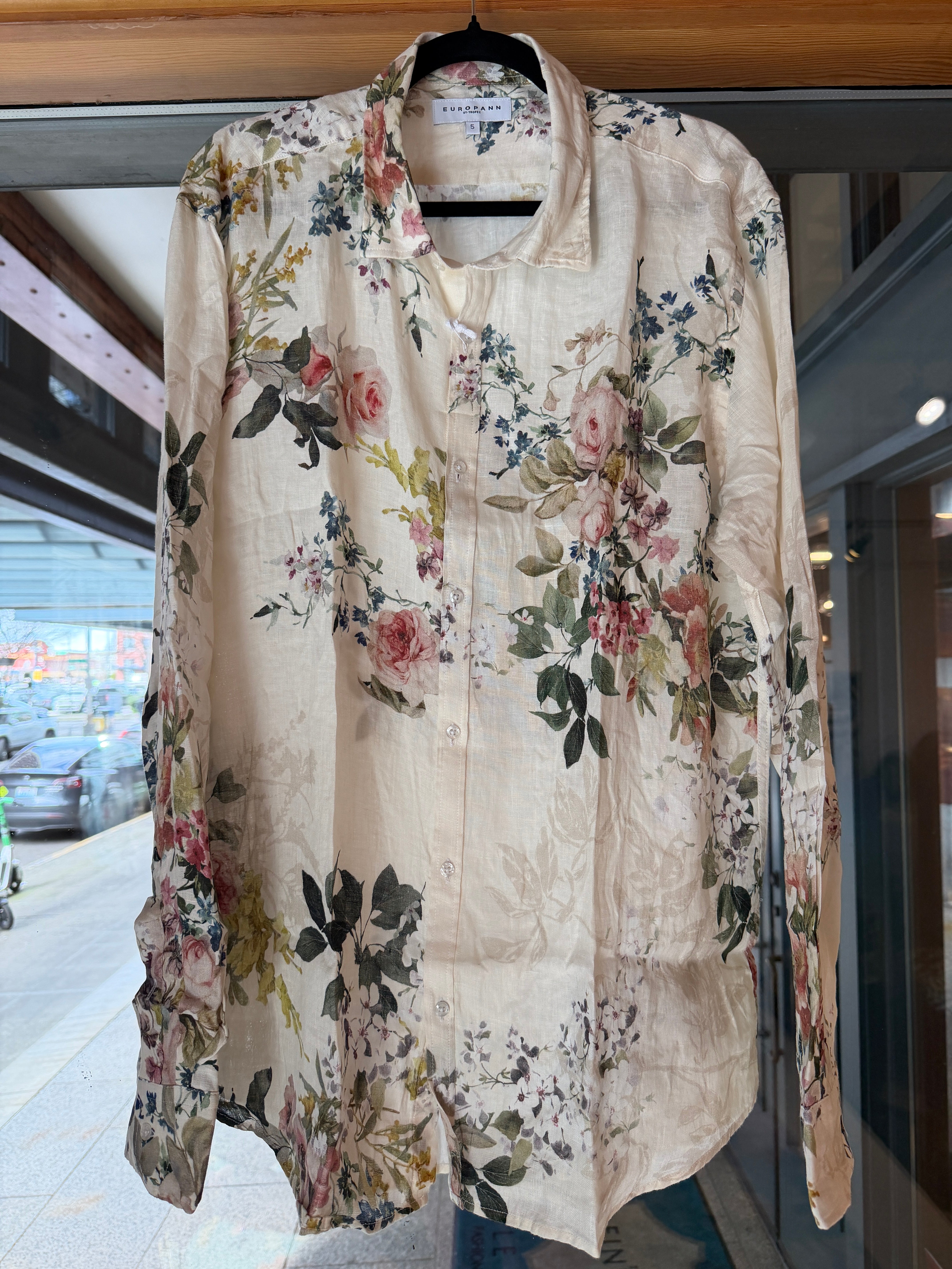 Vera Chemise Linen Shirt