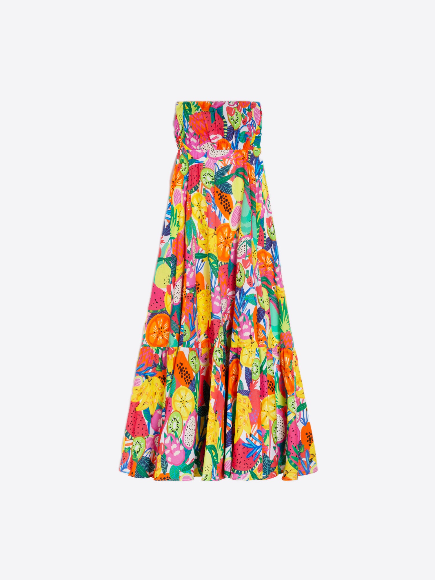 VESTIDO SUSAN FRUTAS VOILE DRESS