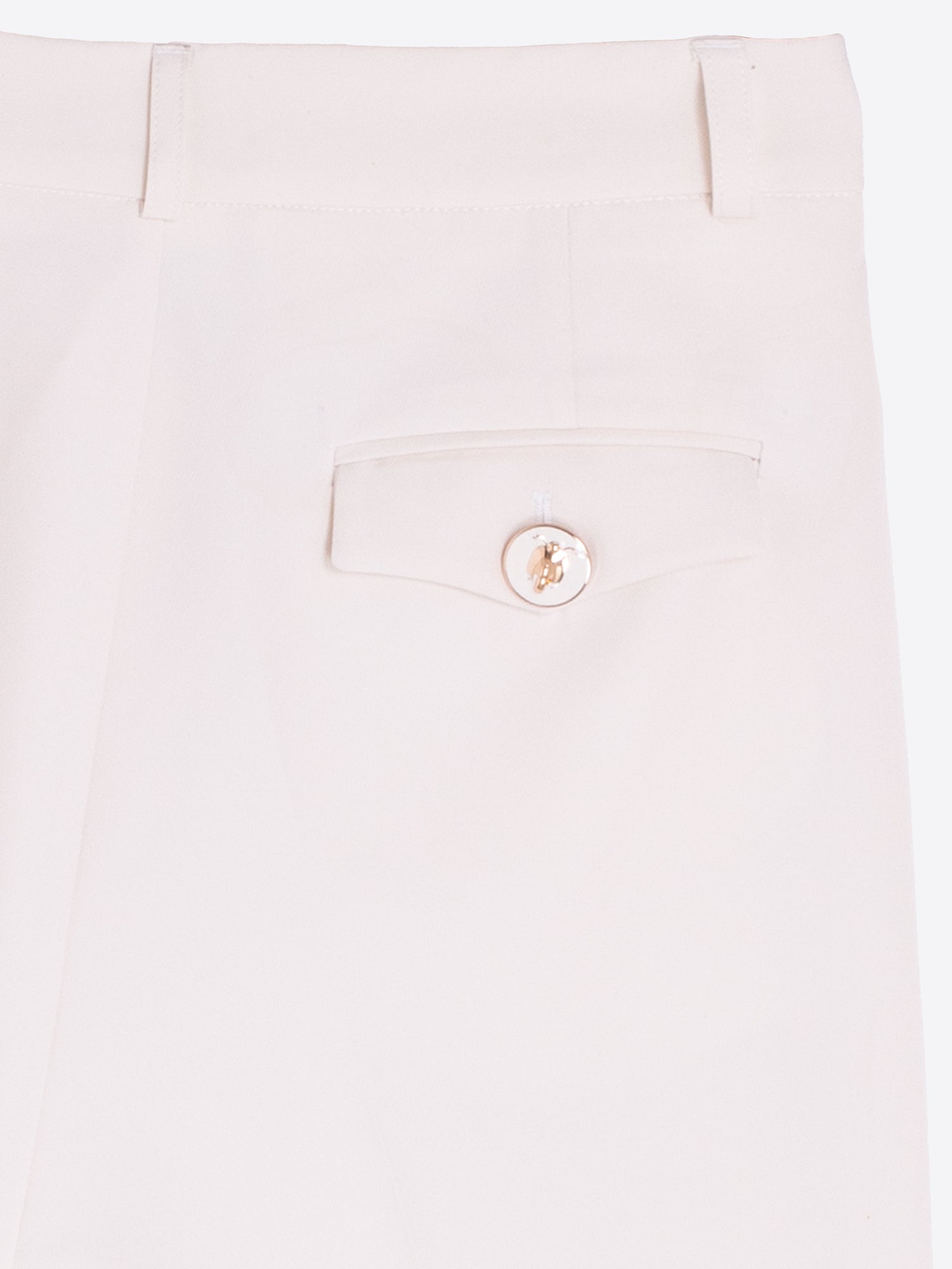 MILENA WHITE CREPE PANTS