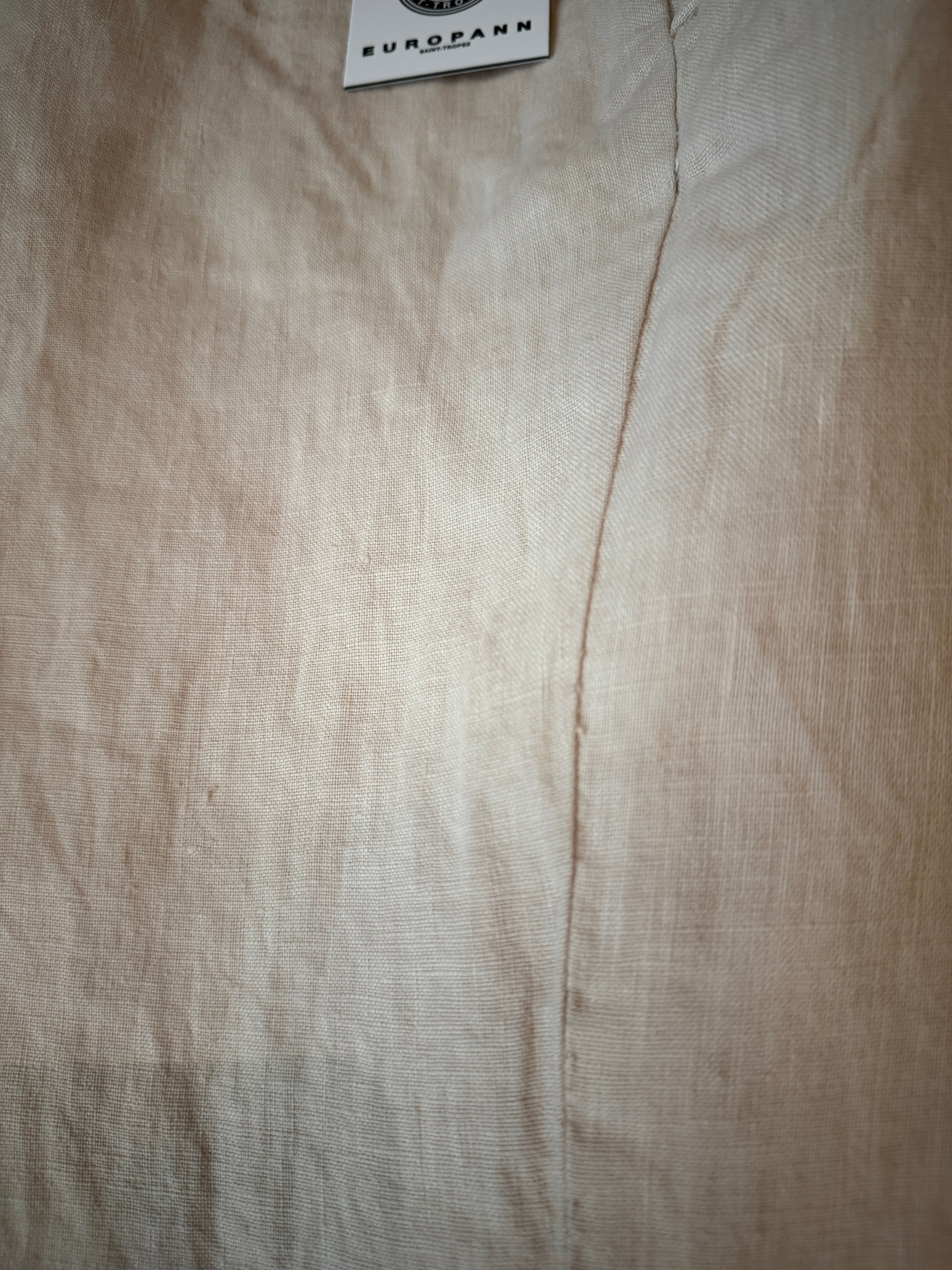 DYLAN - Pale casual linen trouser