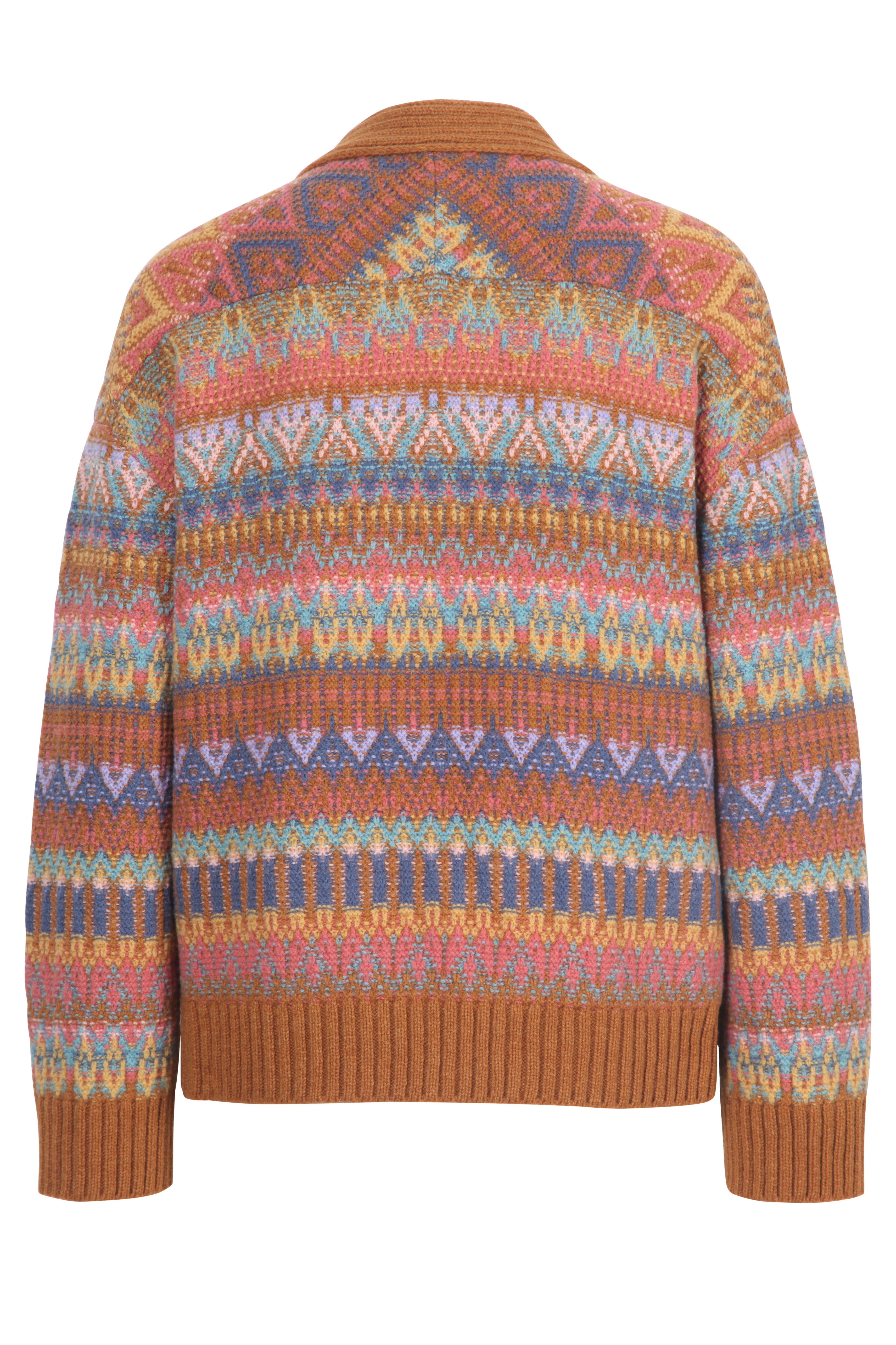 V-Neck Cardigan, Re-Dandy Pattern