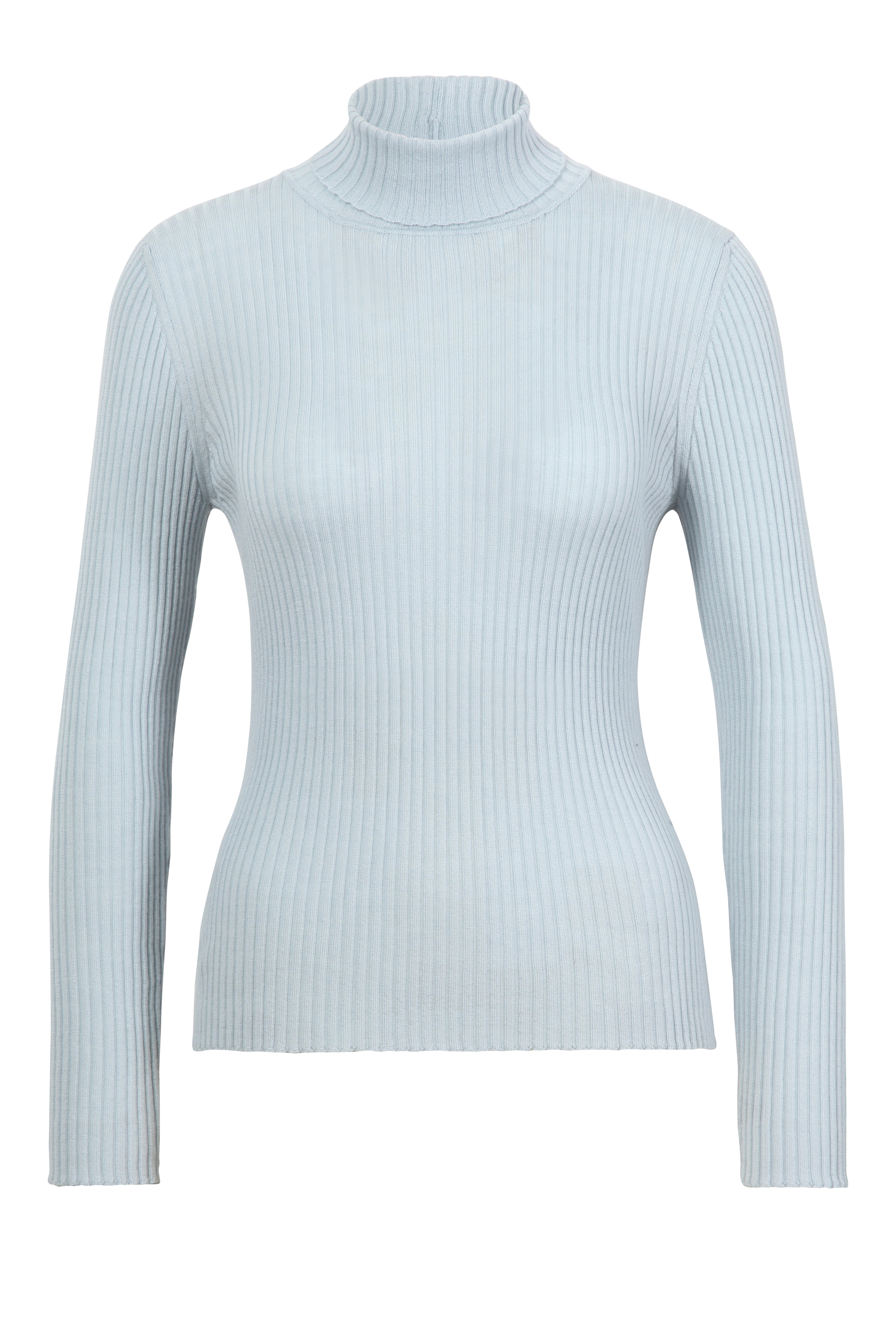 Ribbed Rollneck Pullover