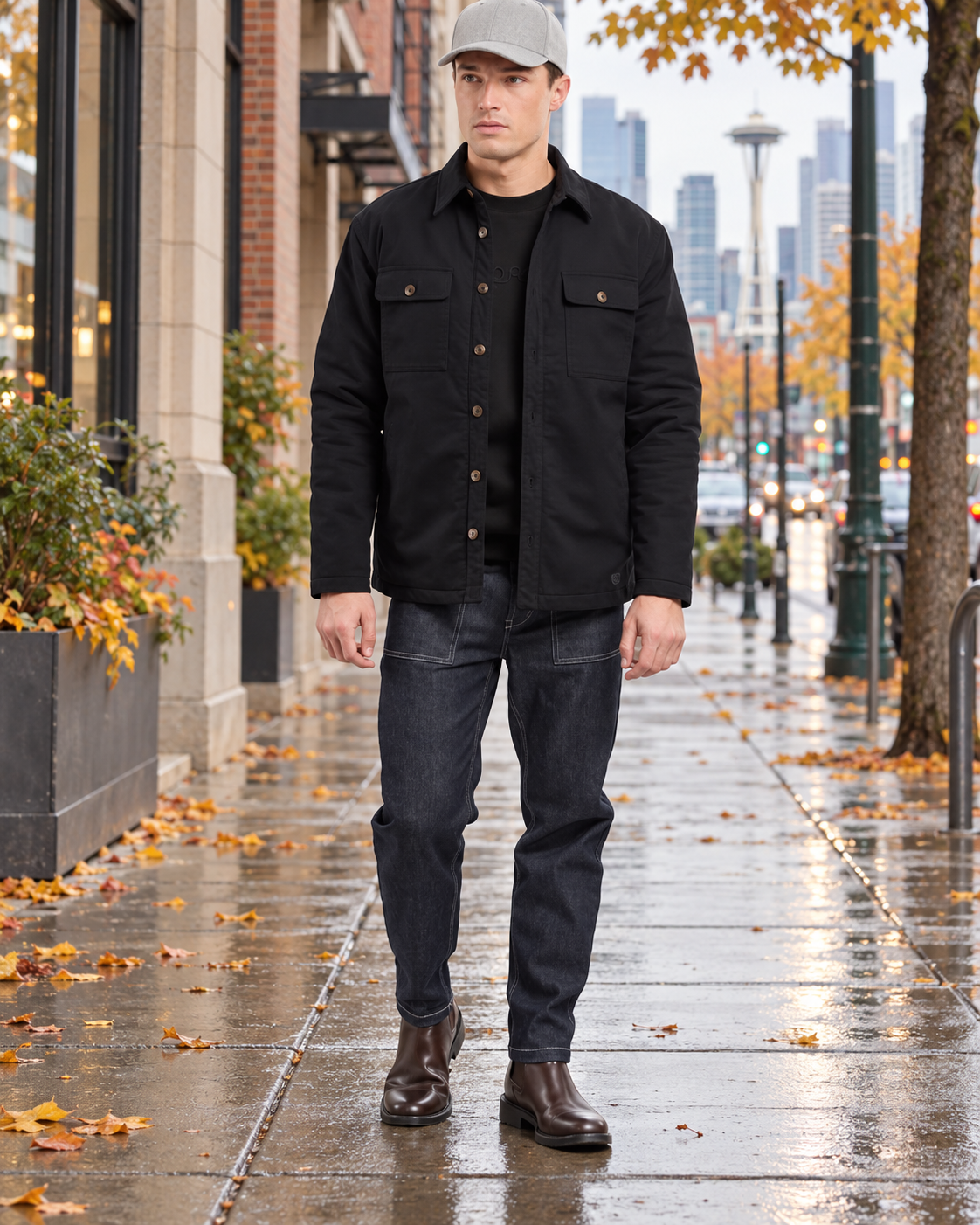 Quilted Overshirt