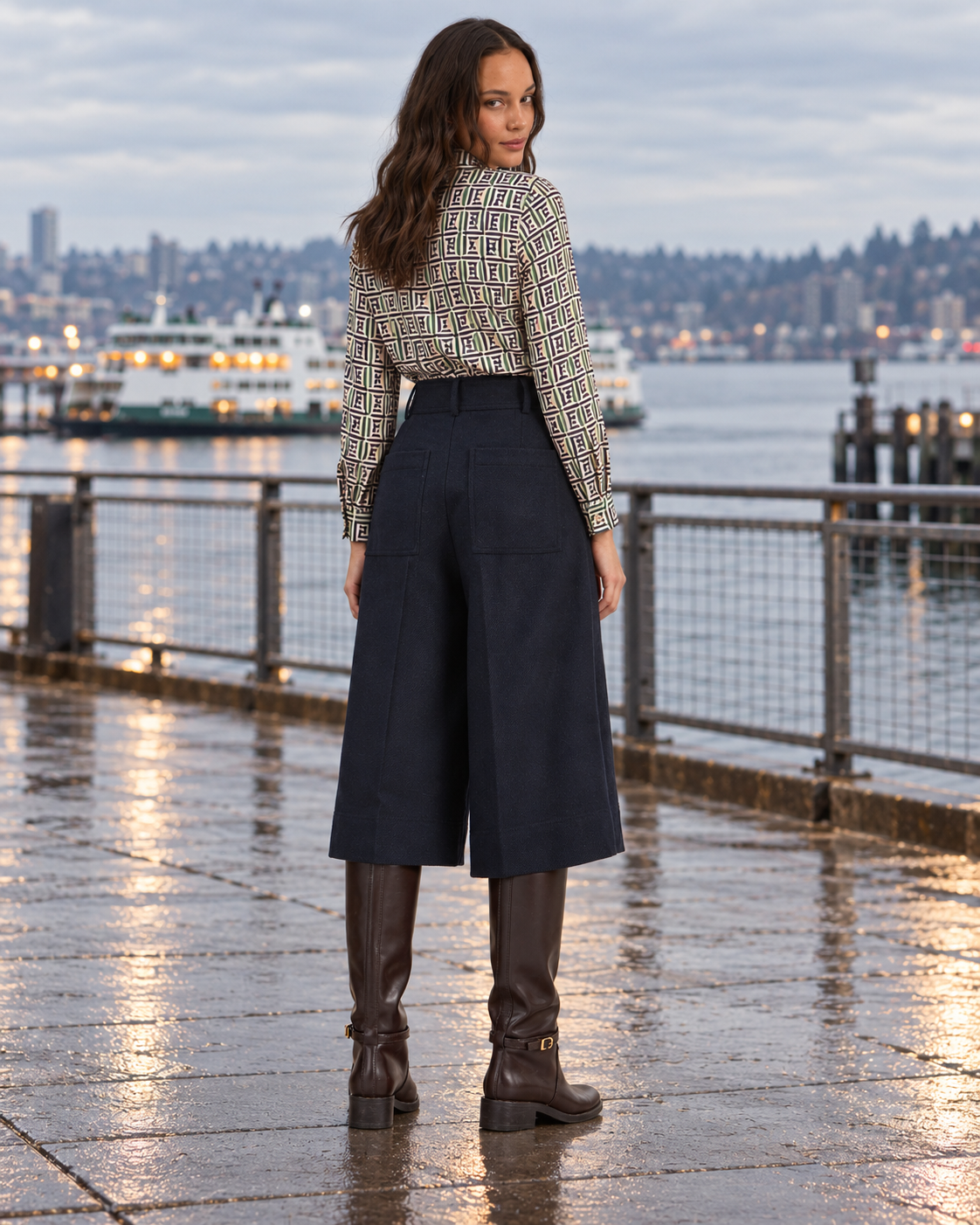 Wool Bermuda Shorts