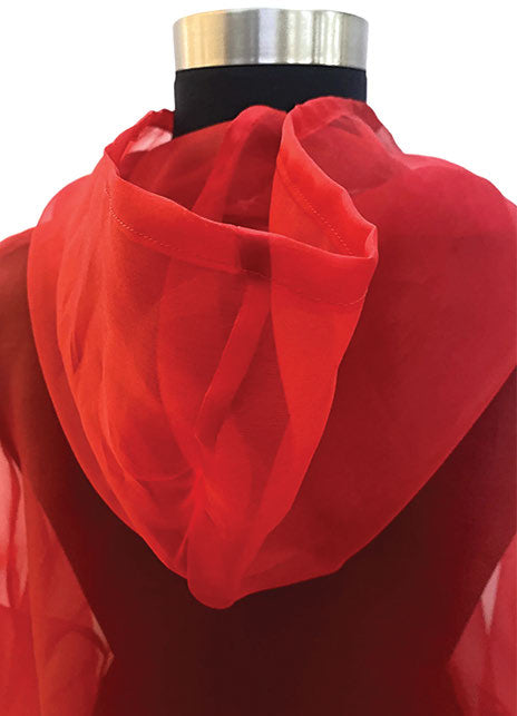Silk Organza Hoodie by KFLY