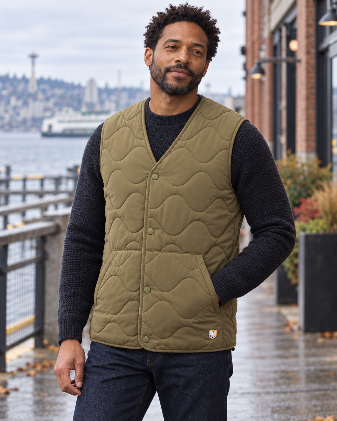 Heritage Sleeveless Puffer Jacket