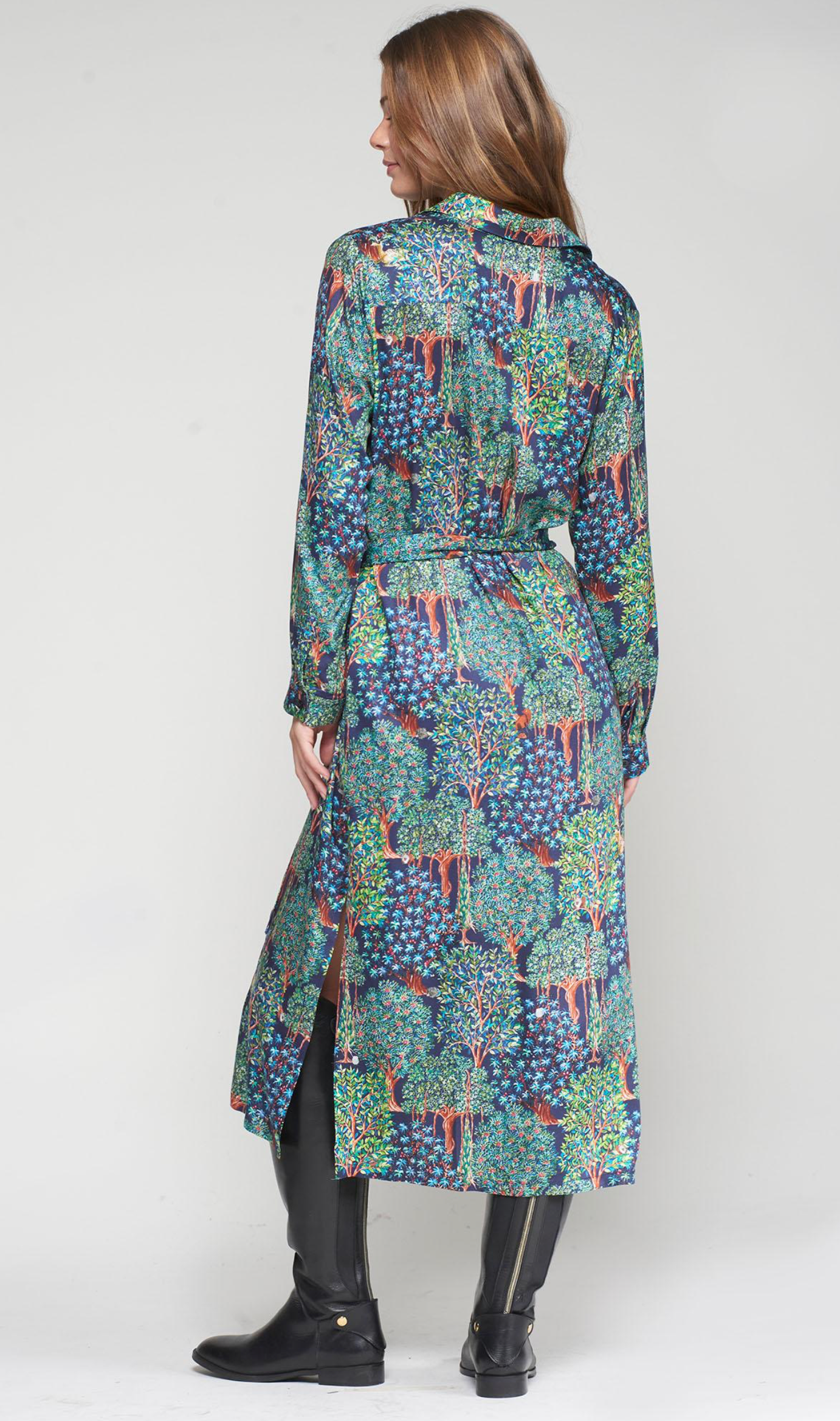 VESTIDO CAMISERO BOSQUE