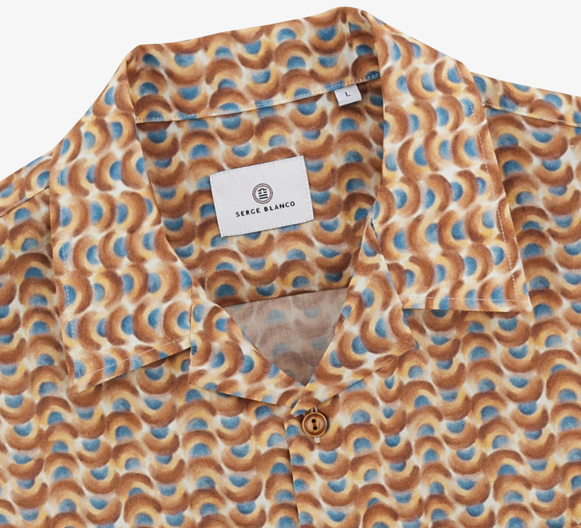 Caracas teak print shirt
