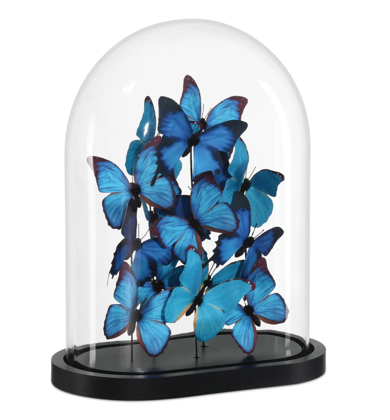 Rue de Bac Blue Large Butterflies
