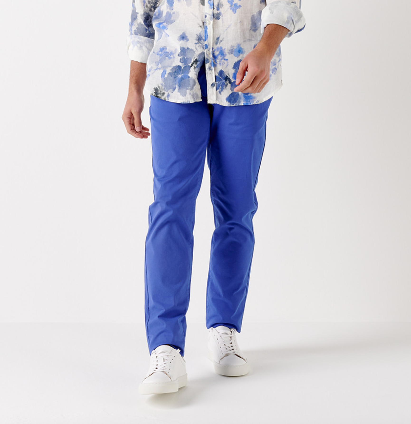 FLASH - ROI blue chino pants