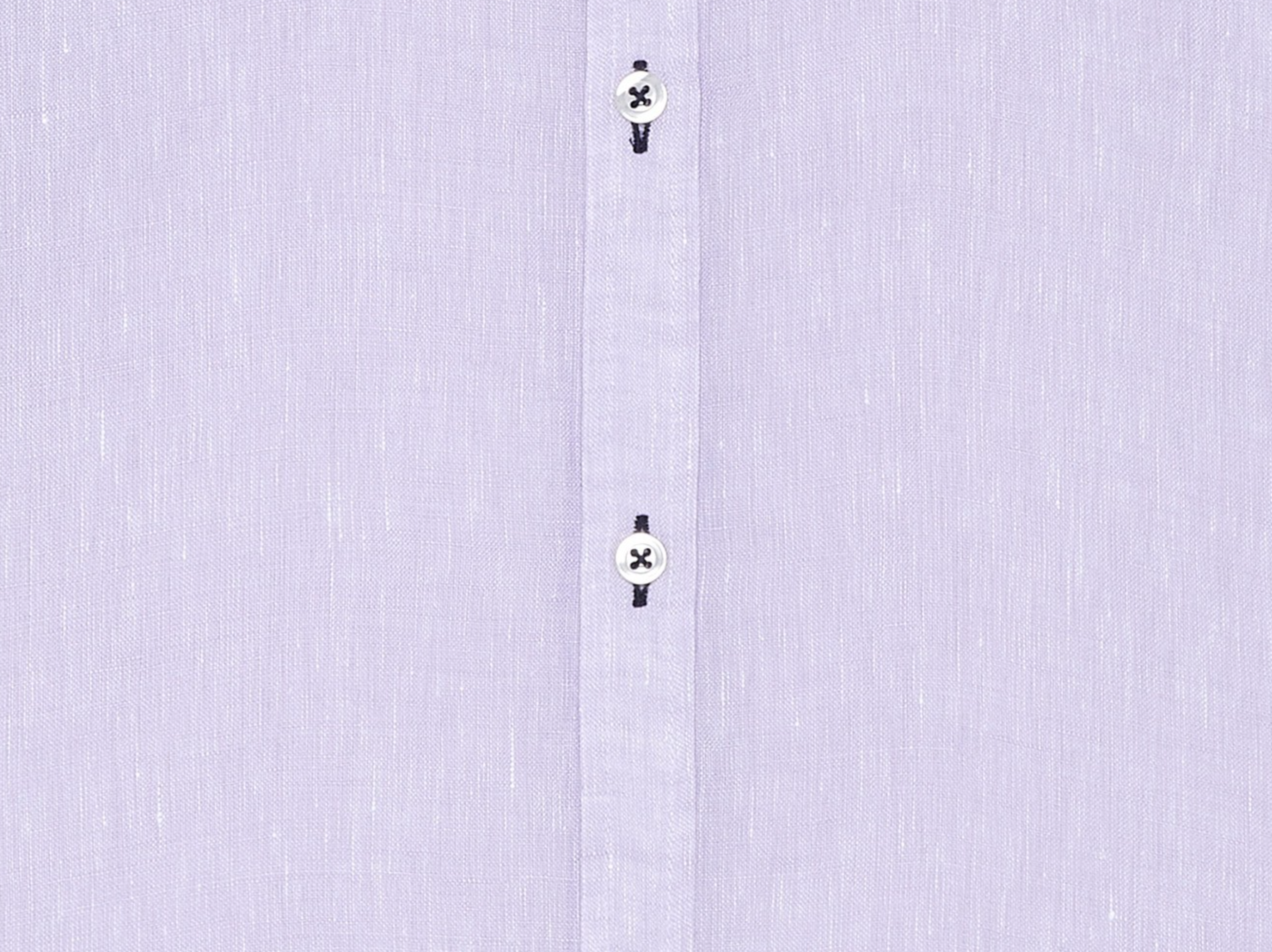 JONAS - Plain lilas linen shirt