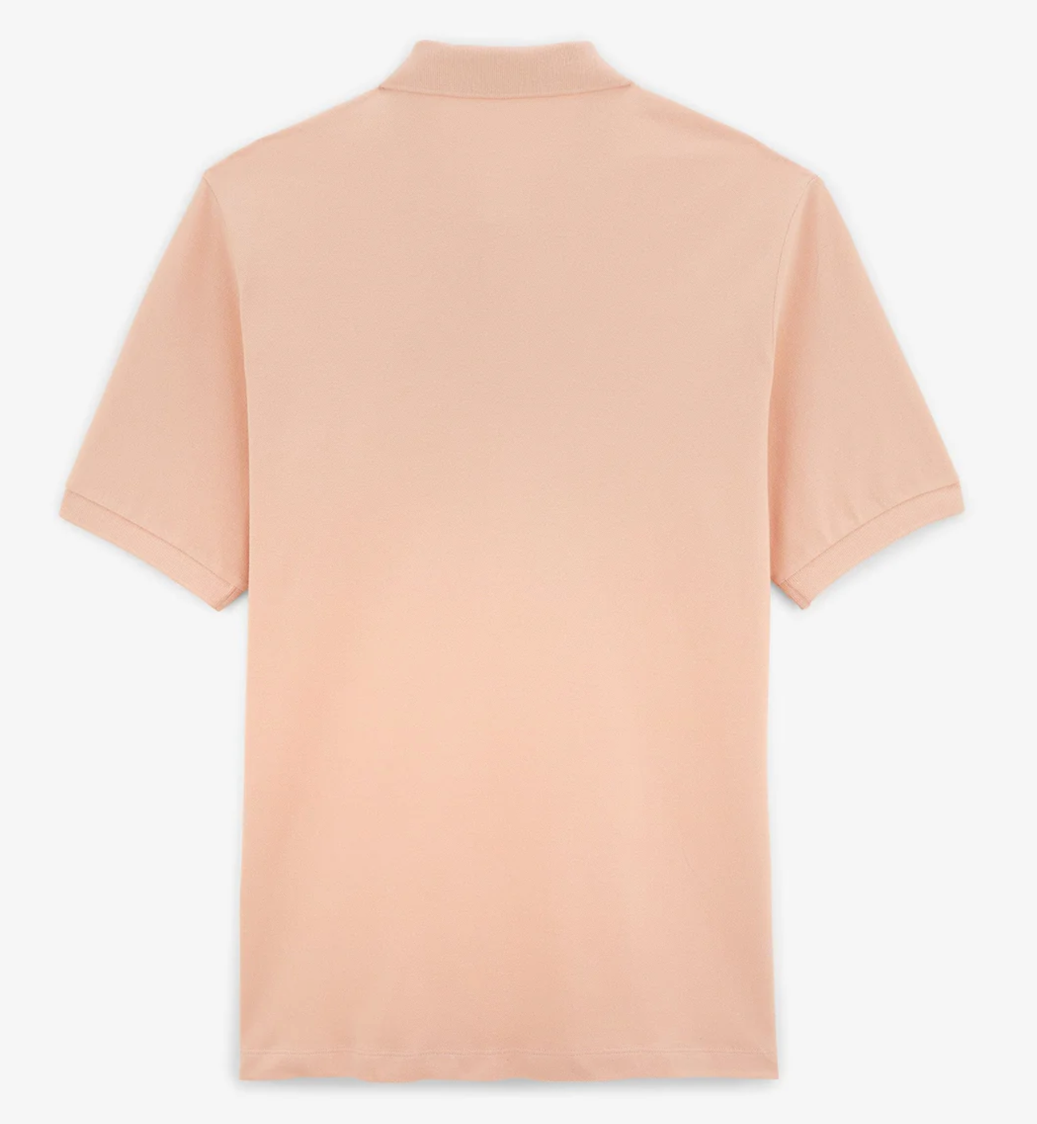 Lorys pique short-sleeved polo shirt with pink skin arcade embroidery