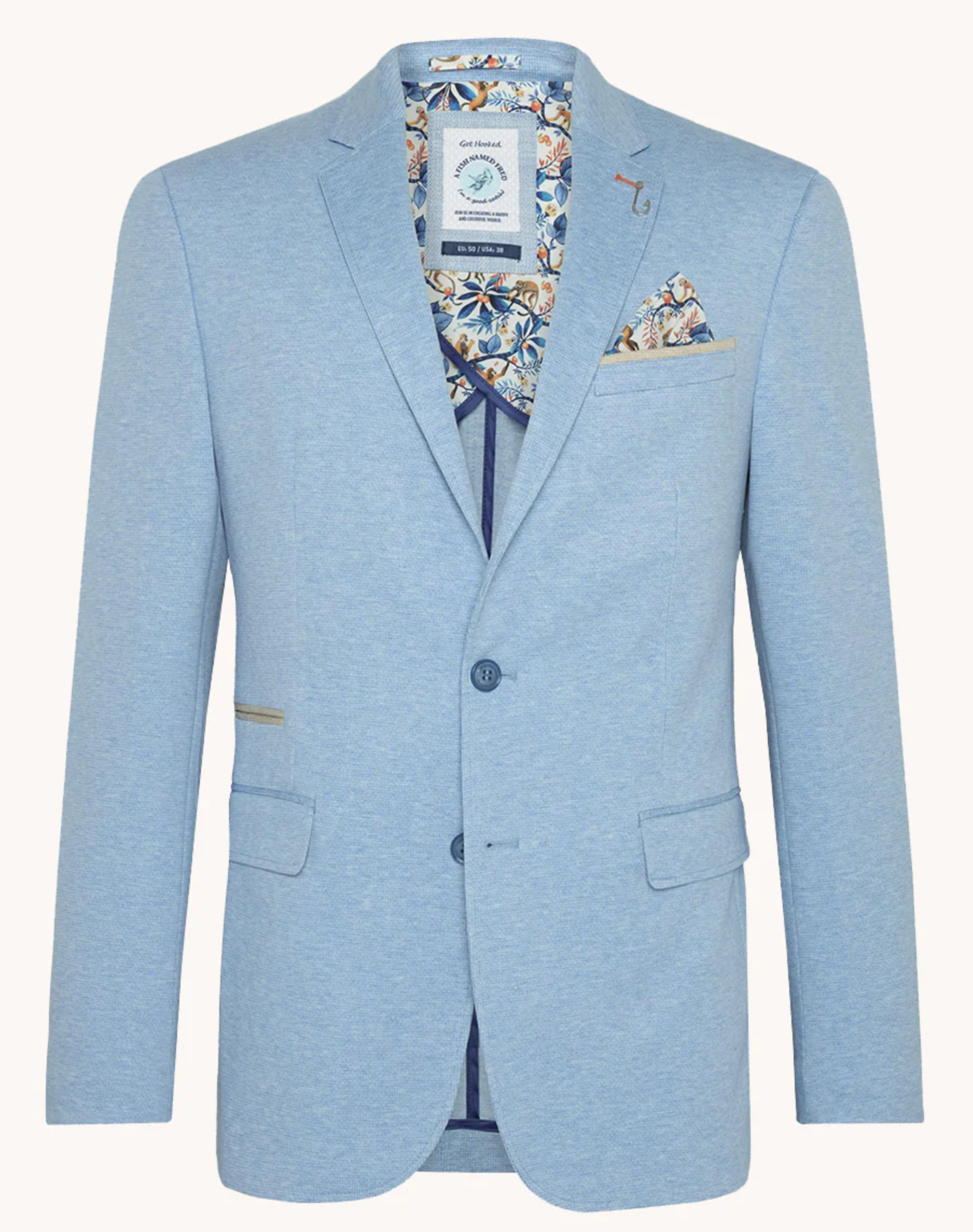BLAZER MELANGE PIQUE
