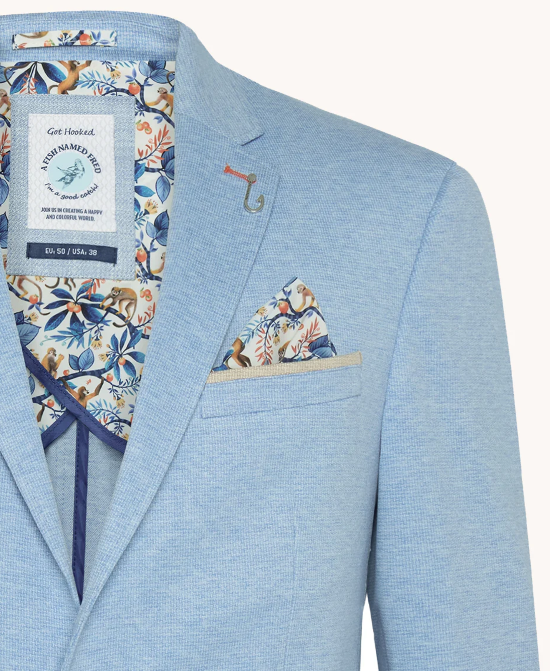 BLAZER MELANGE PIQUE