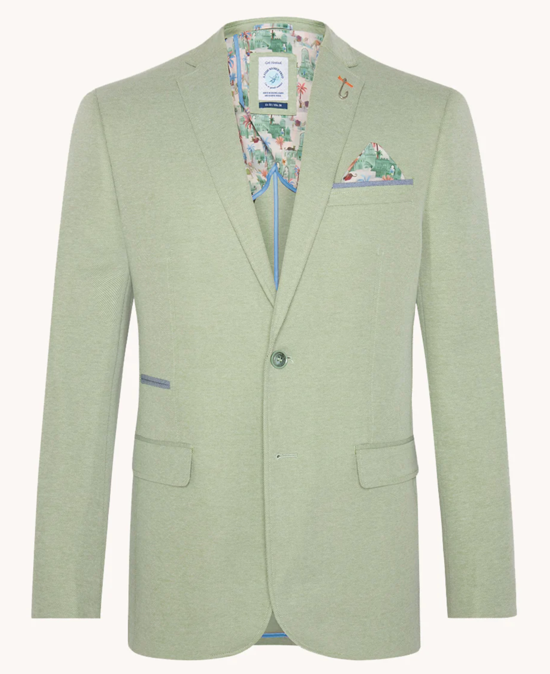 BLAZER PIQUE LIGHT GREEN