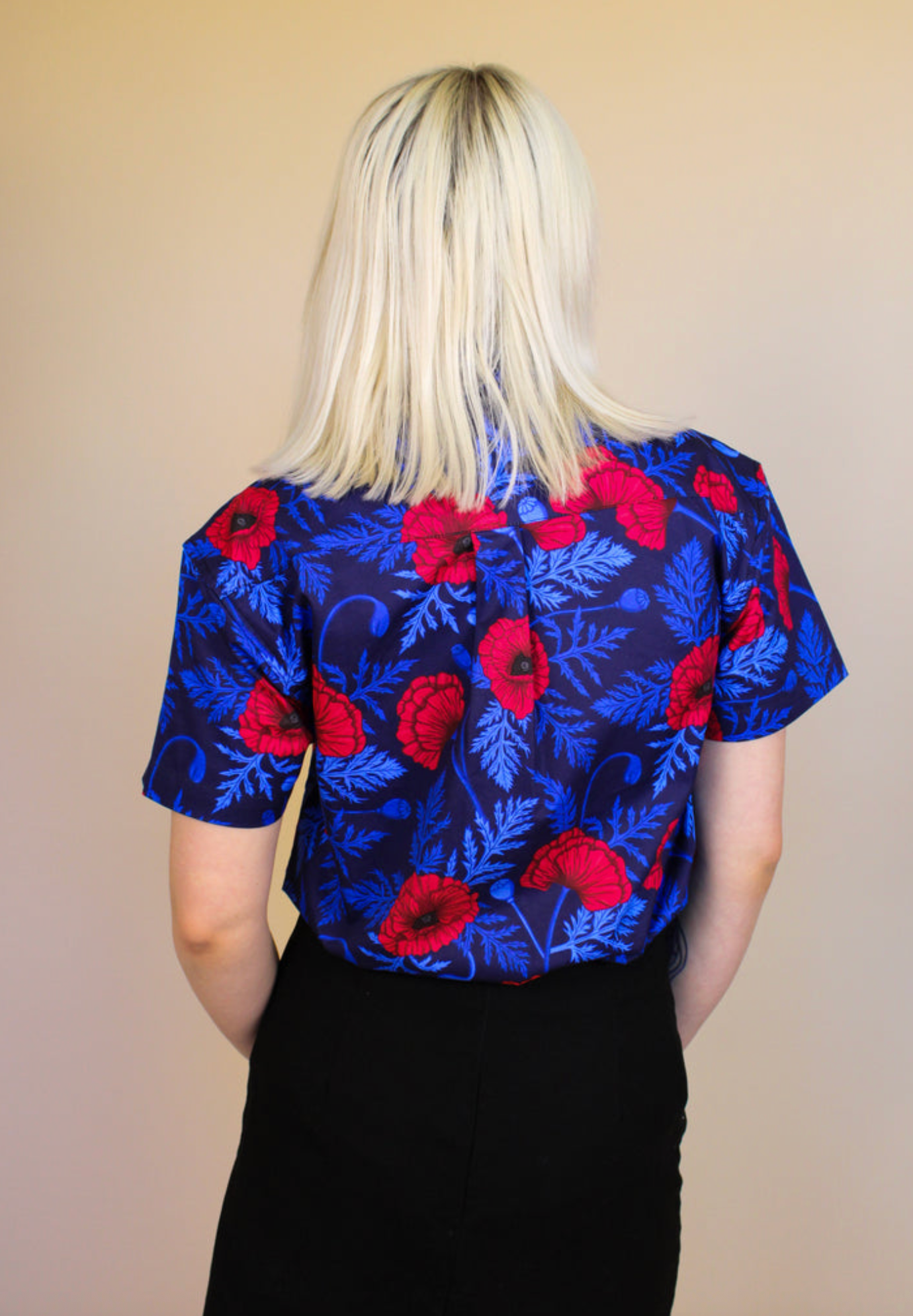 Simone Top - Red Poppy
