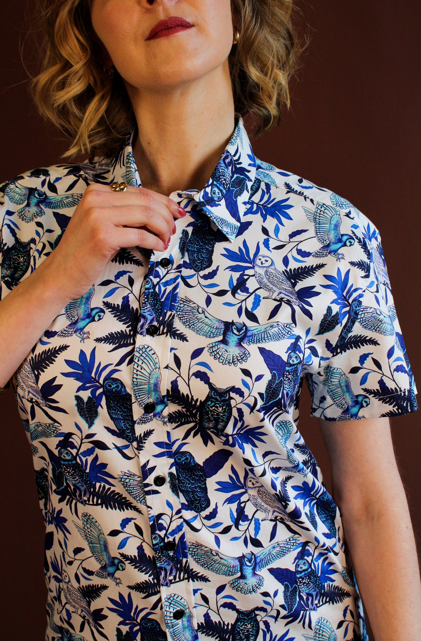 Simone Top - Blue Owl