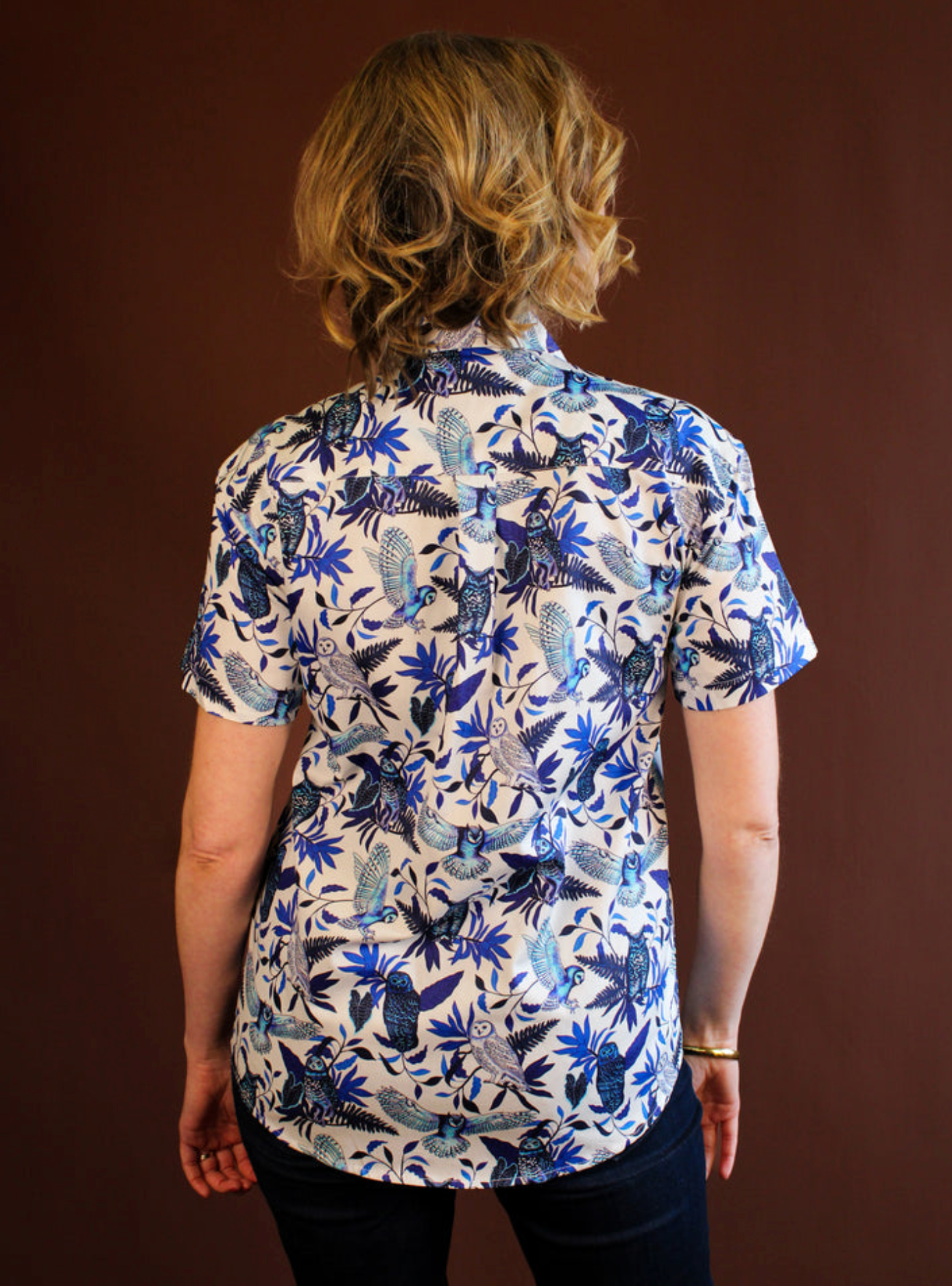Simone Top - Blue Owl
