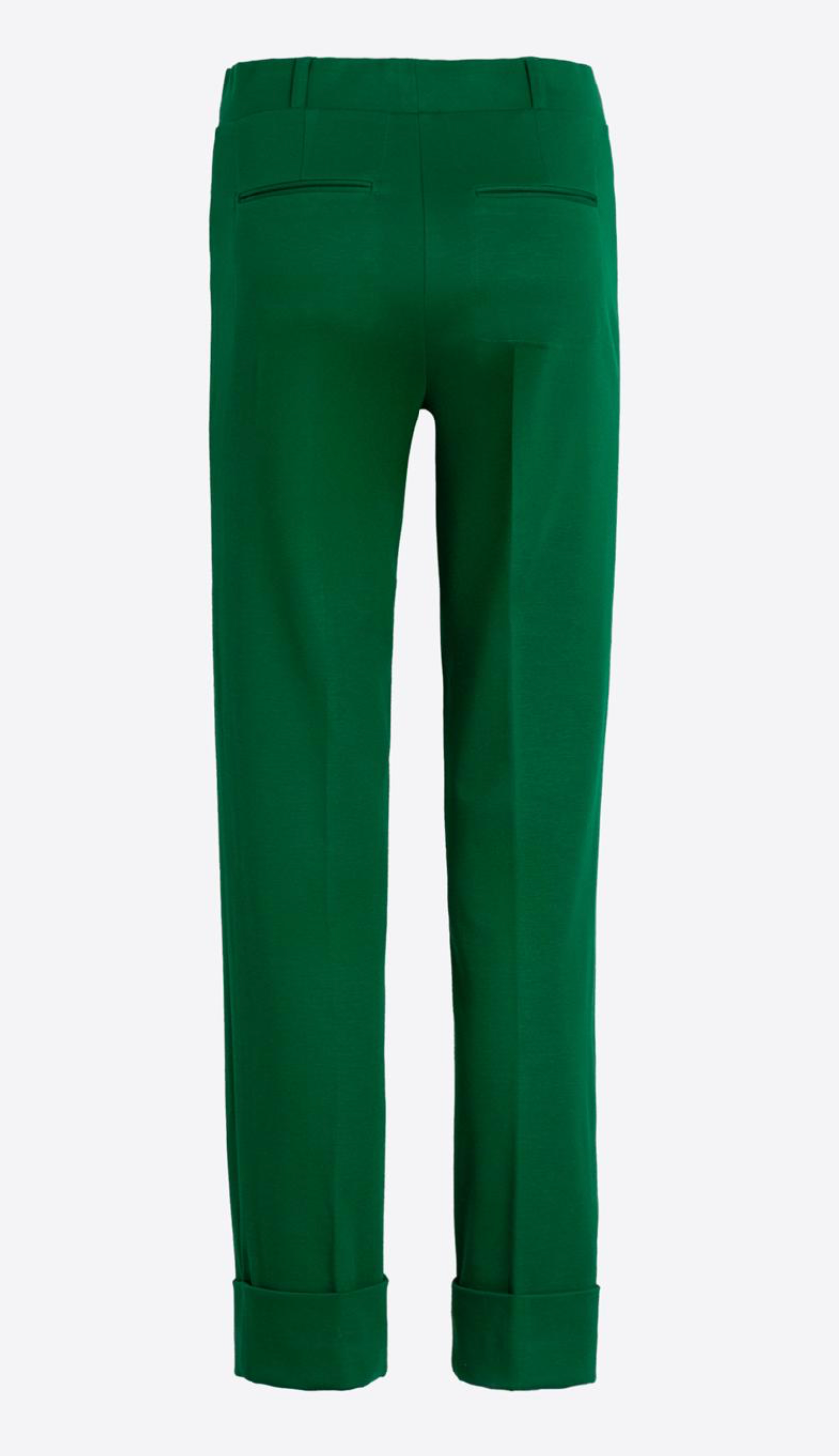 Trousers Punto Crep Verde
