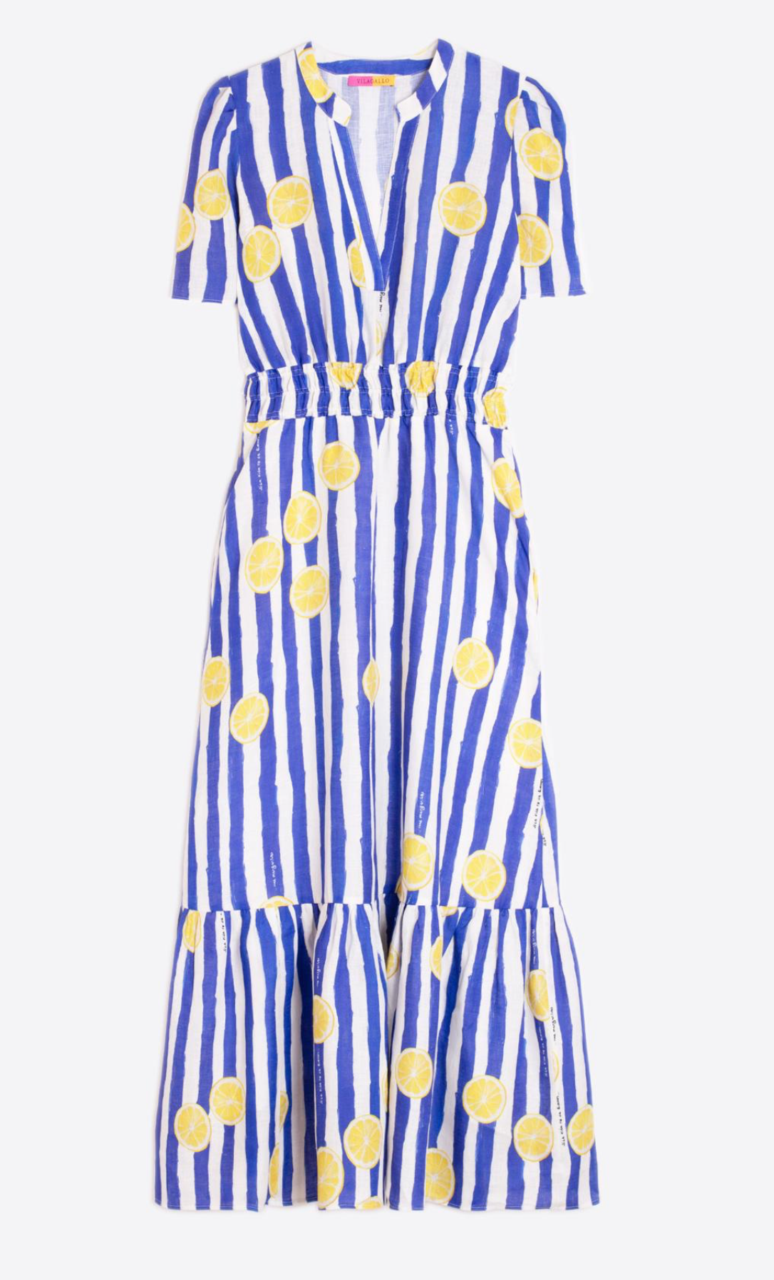 STRIPED LEMON DRESS