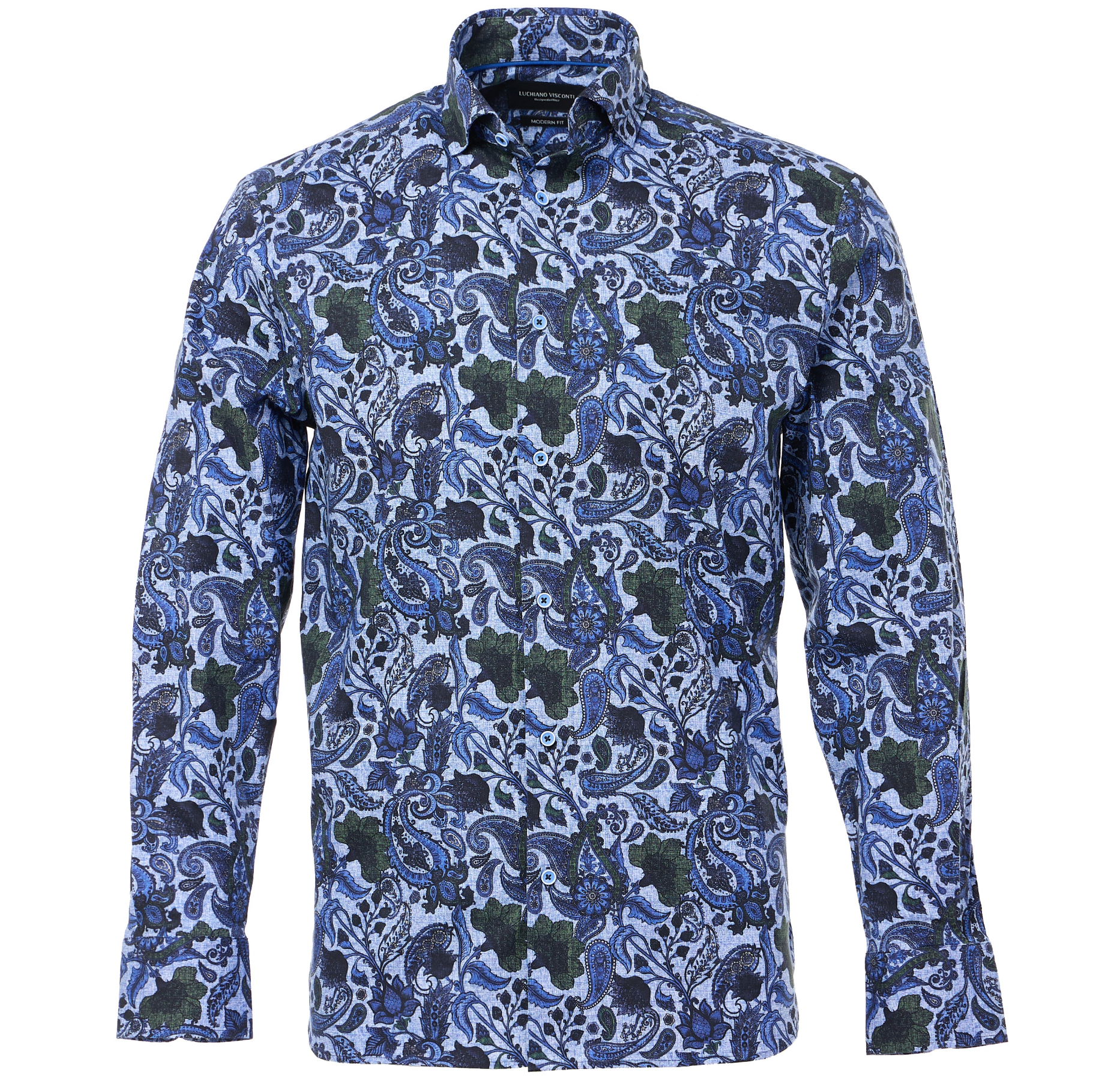Multi Paisley Print Shirt