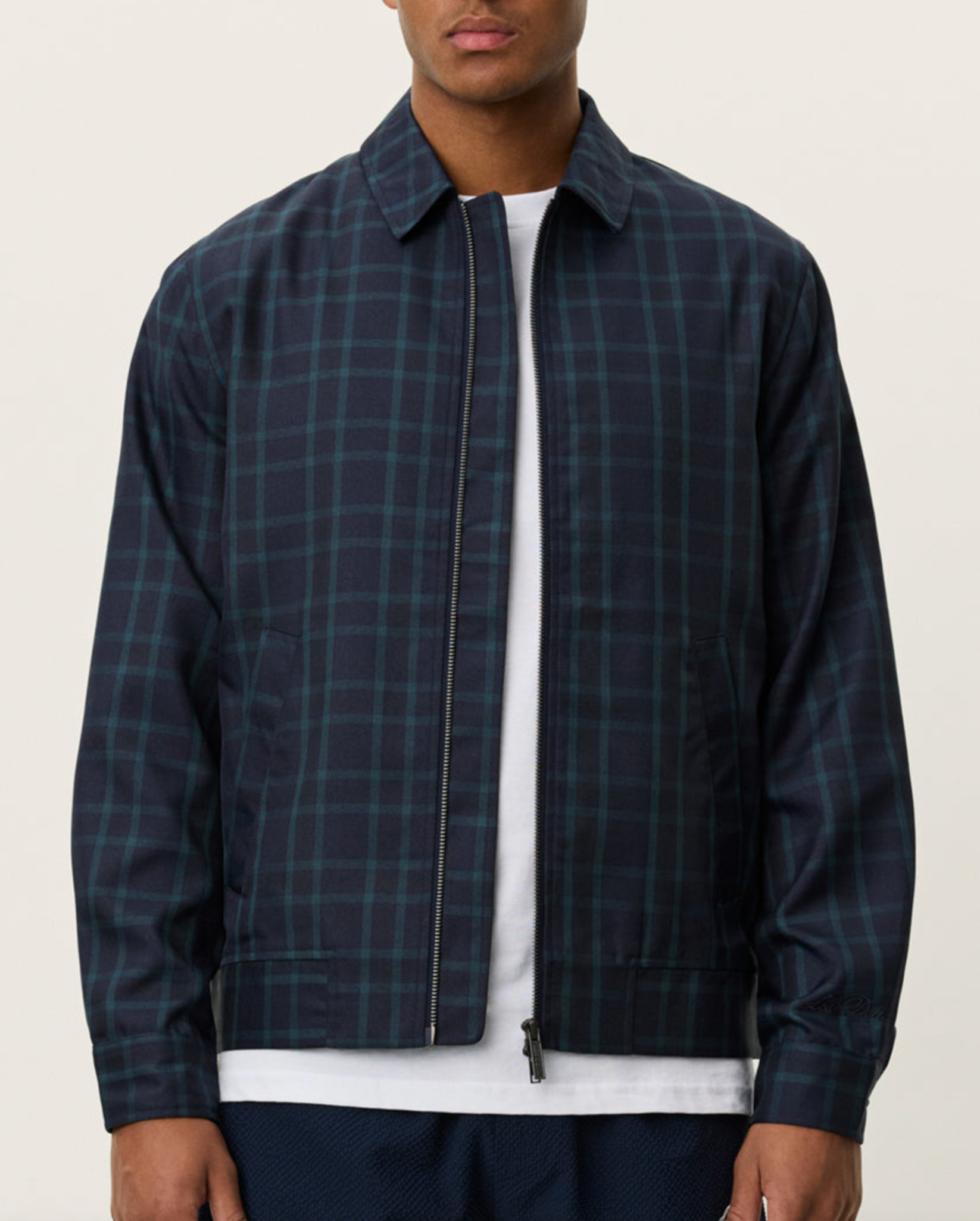 Como Coach Check Jacket