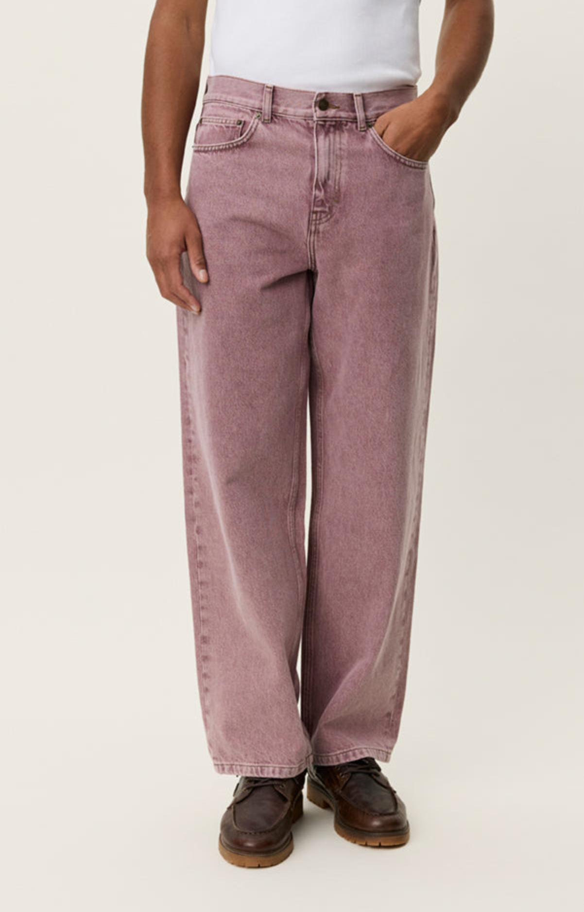 Roi Light Pink Denim Jeans